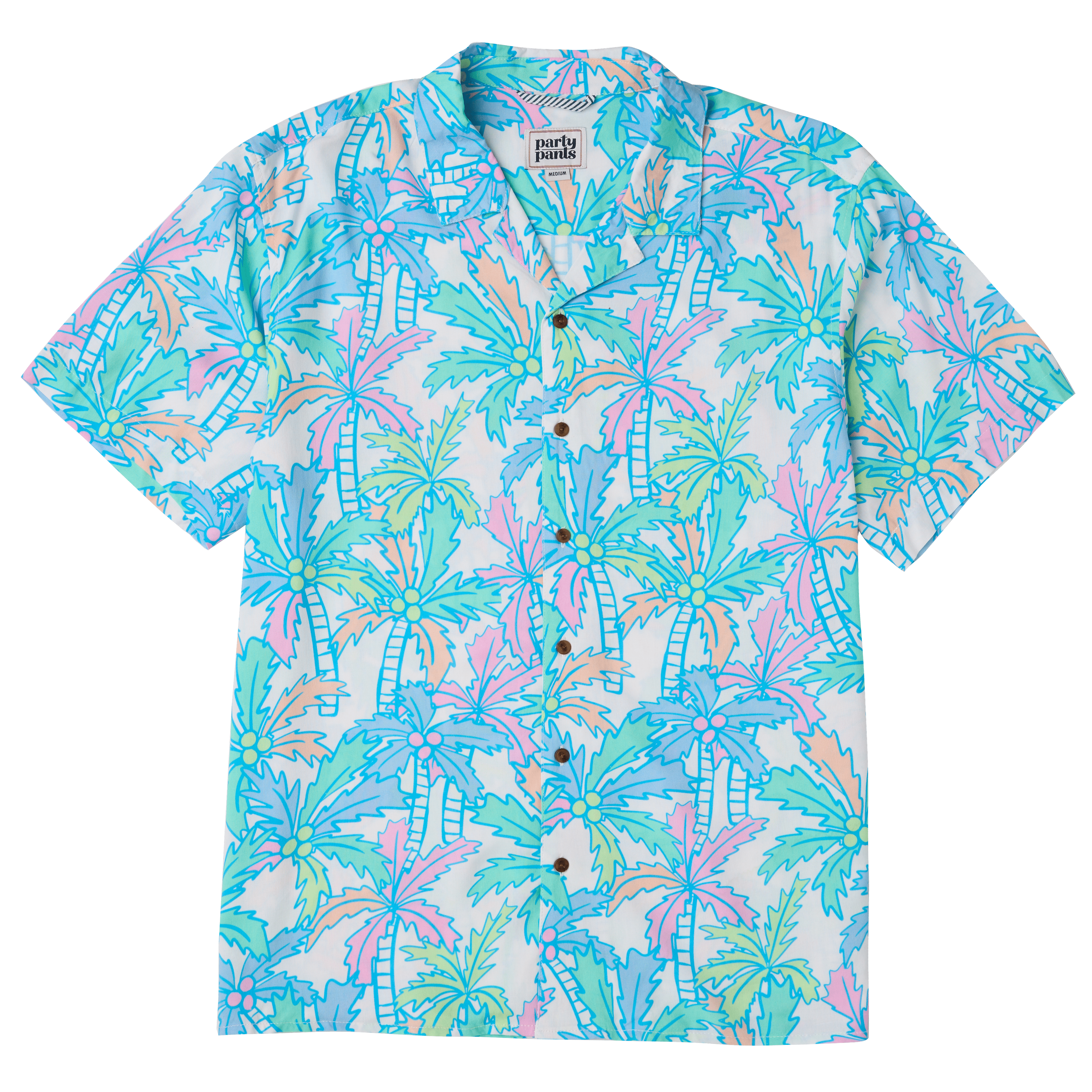 Busy Palms Vintage White Happy Hour Shirt HAPPY HOUR SHIRT PARTY PANTS