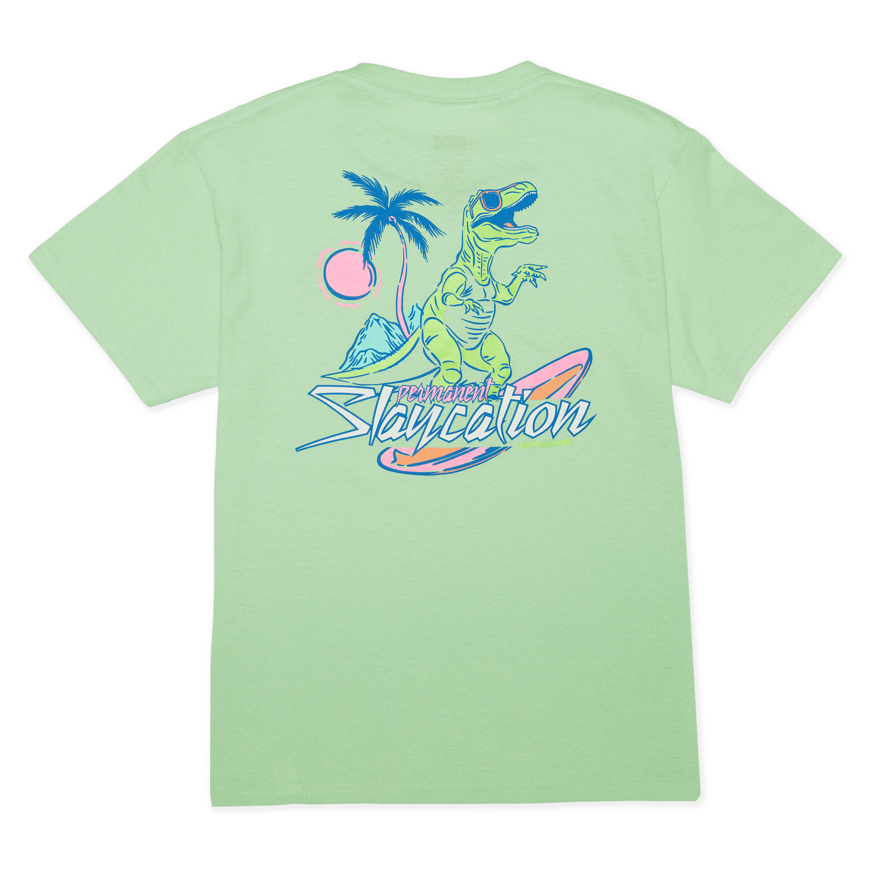 Slaycation Mint Green Boys T-Shirt BOYS TEES PARTY PANTS