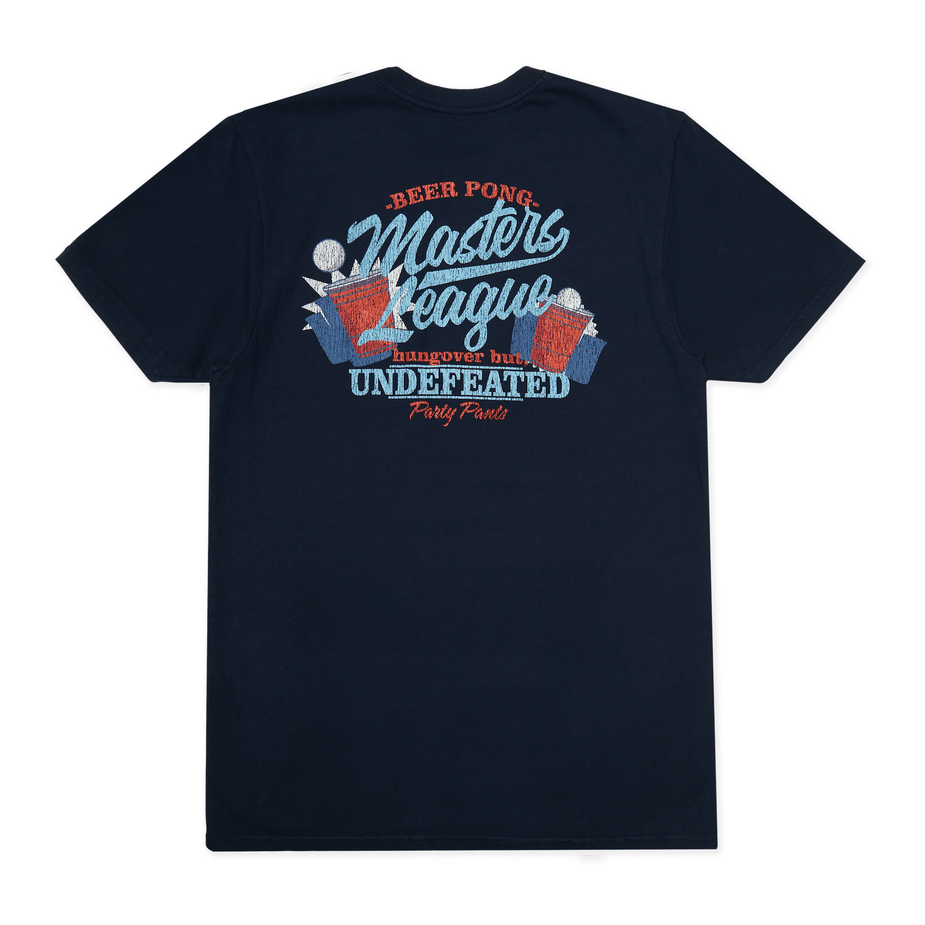 Masters League Navy Blue T-Shirt TEES PARTY PANTS