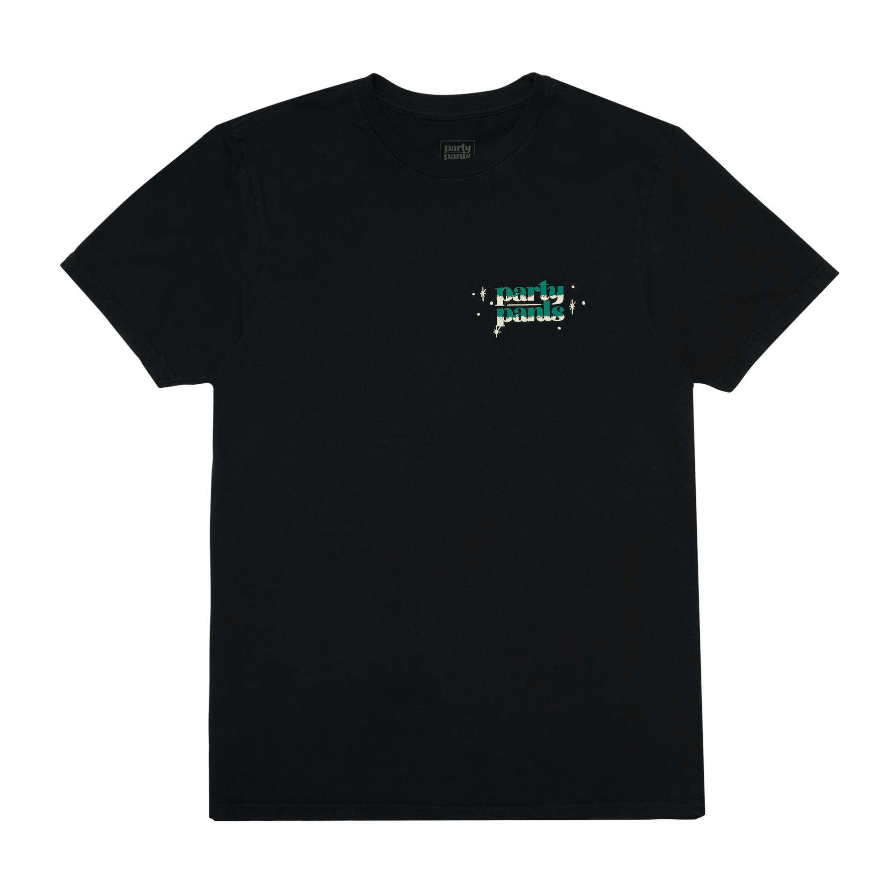 Partini Black T-Shirt TEES PARTY PANTS