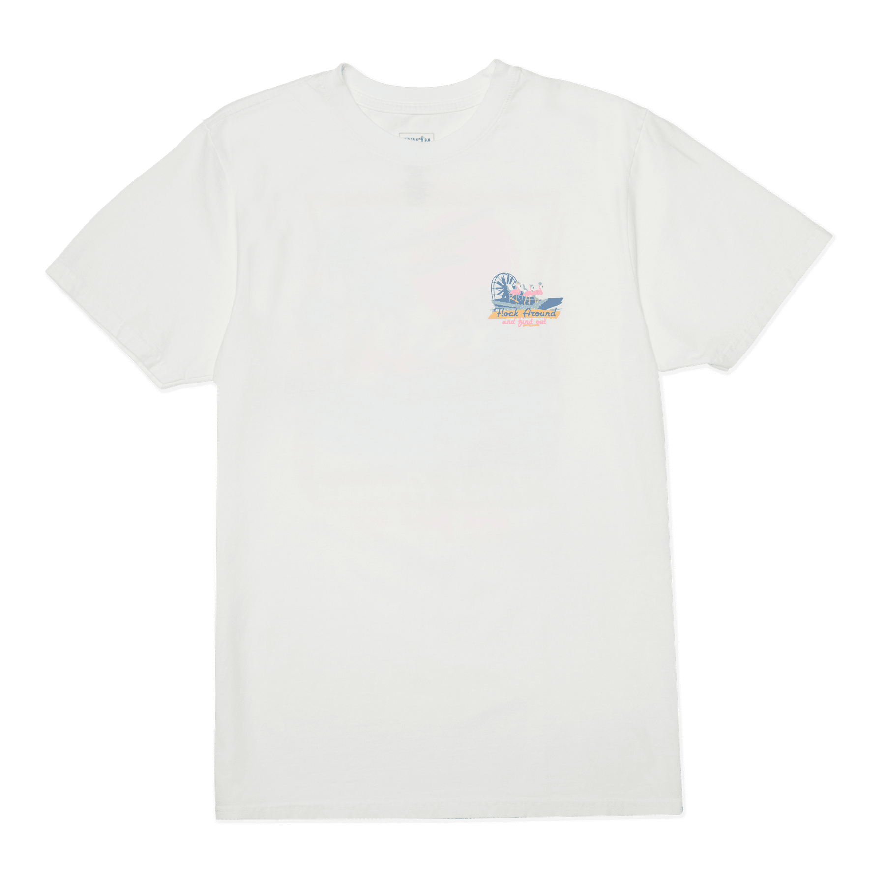 Flock Around Match White T-Shirt TEES PARTY PANTS