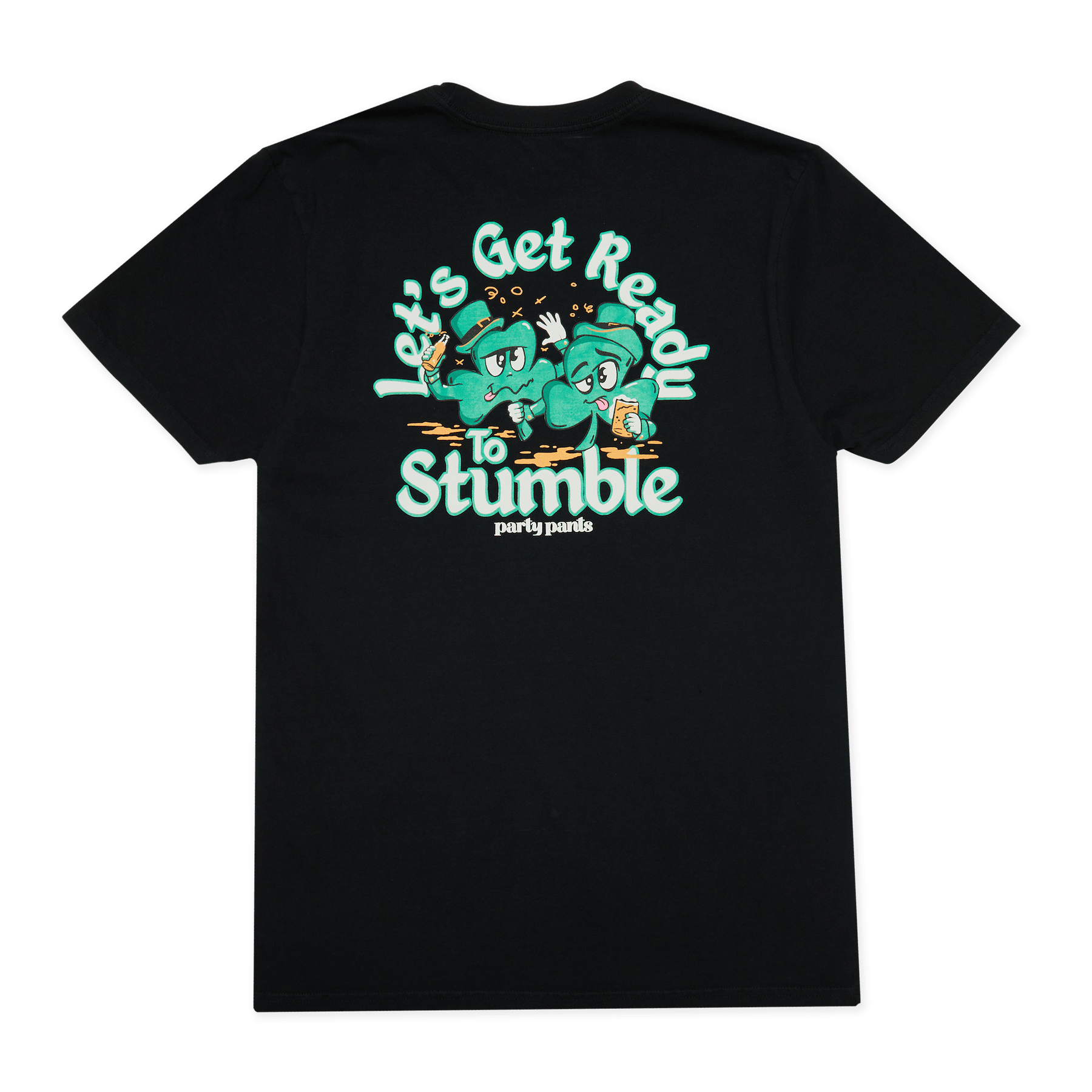 Stumble Black T-Shirt TEES PARTY PANTS