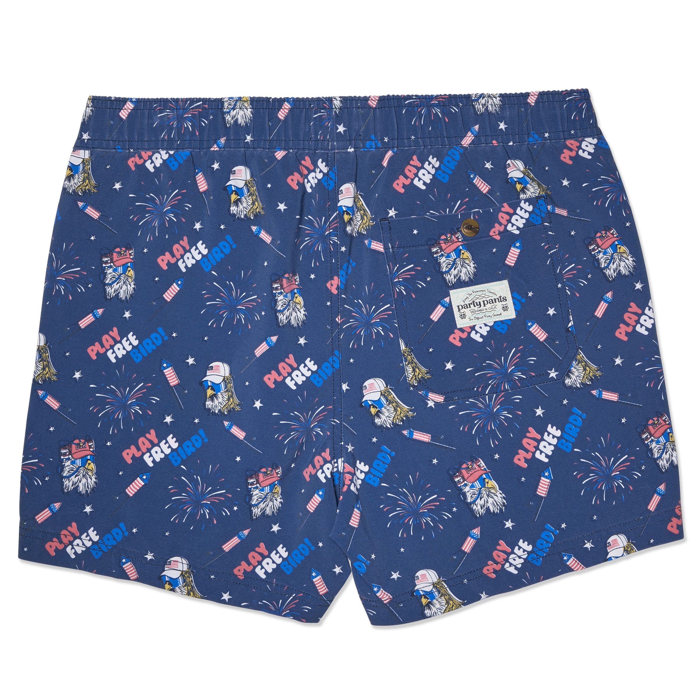 Free Bird Party Starter Short PARTY PANTS PARTY PANTS