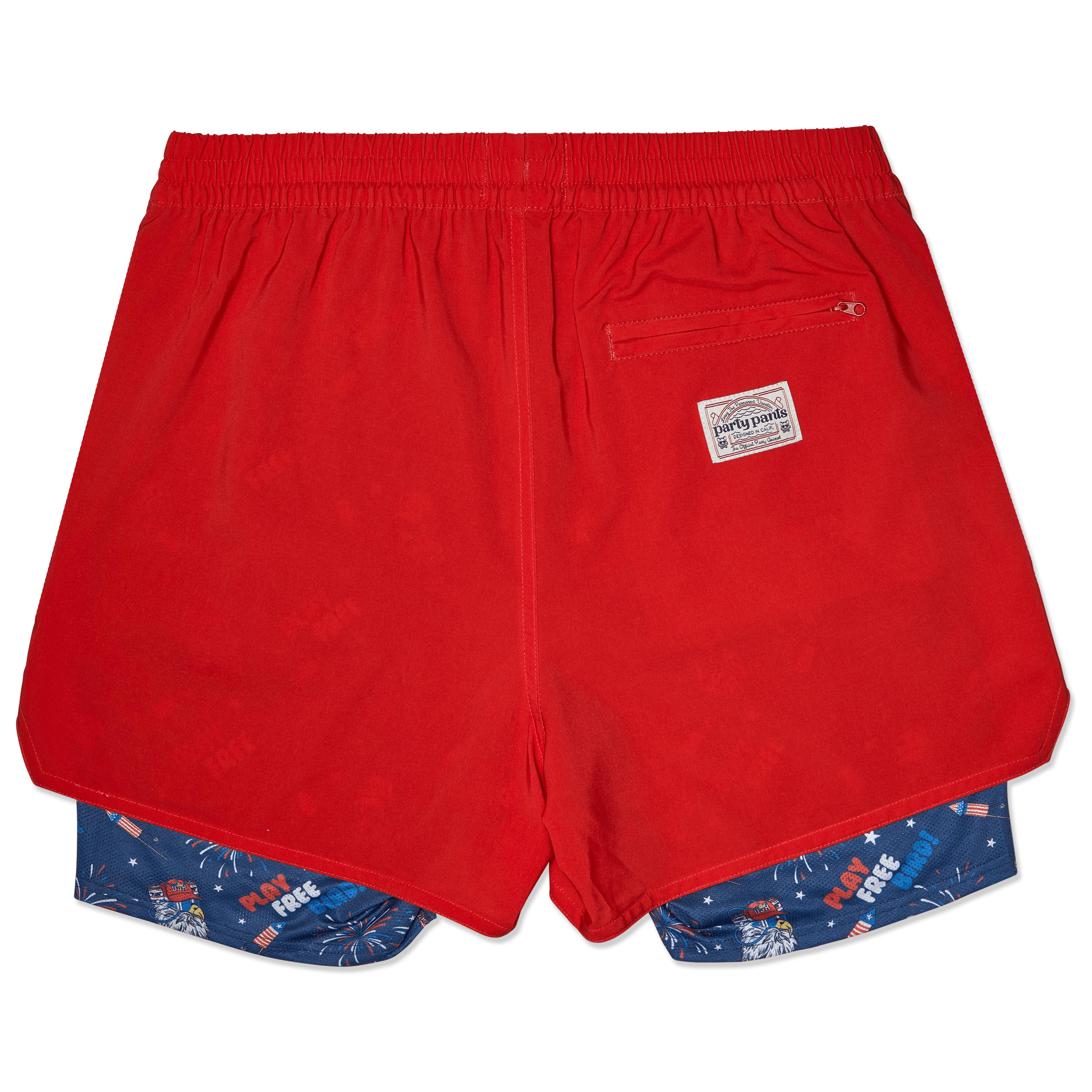 Party Boy Merca Red 4" Game Changer 4" GAME CHANGER PARTY PANTS