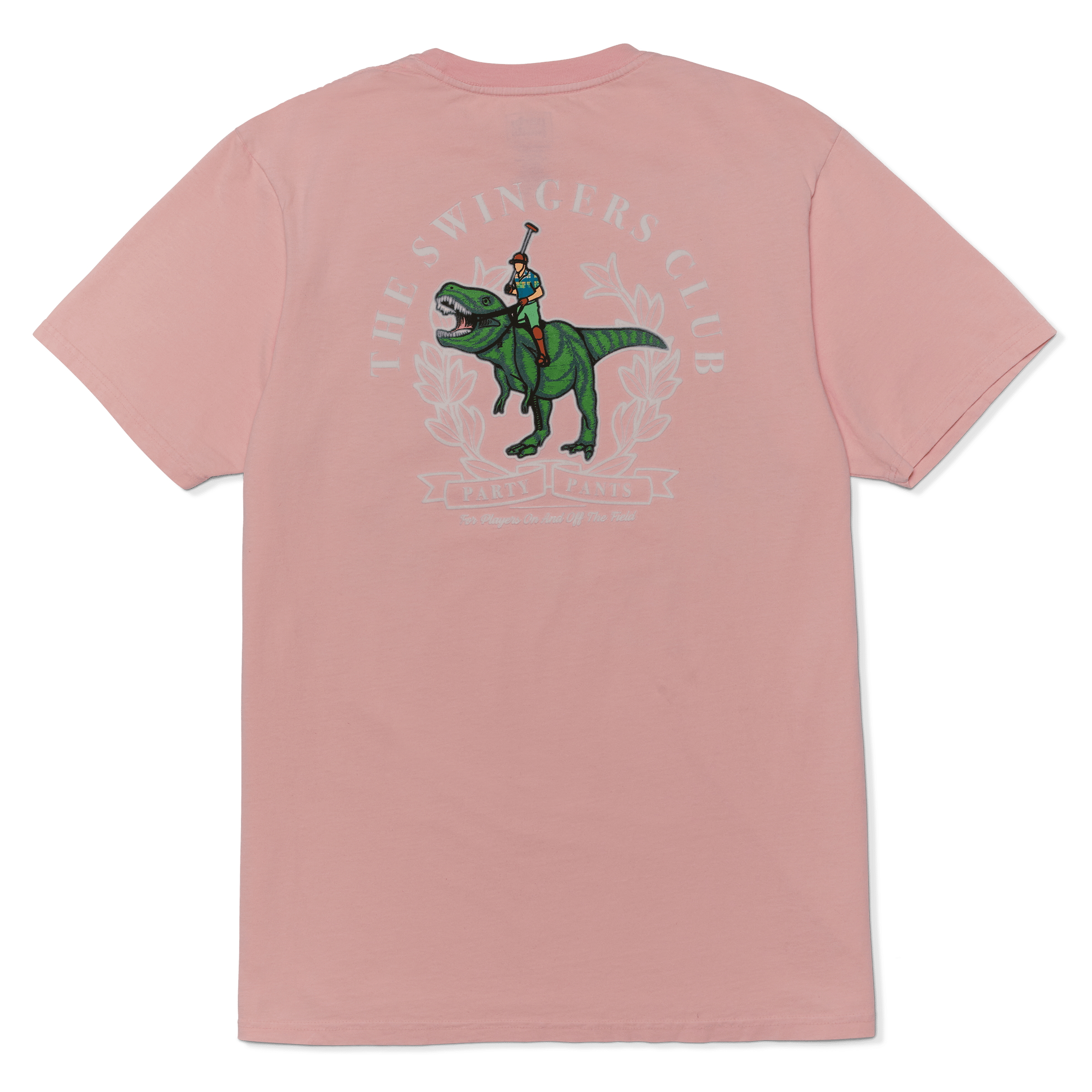 SWINGERS REX T-SHIRT - PINK TEE PARTY PANTS