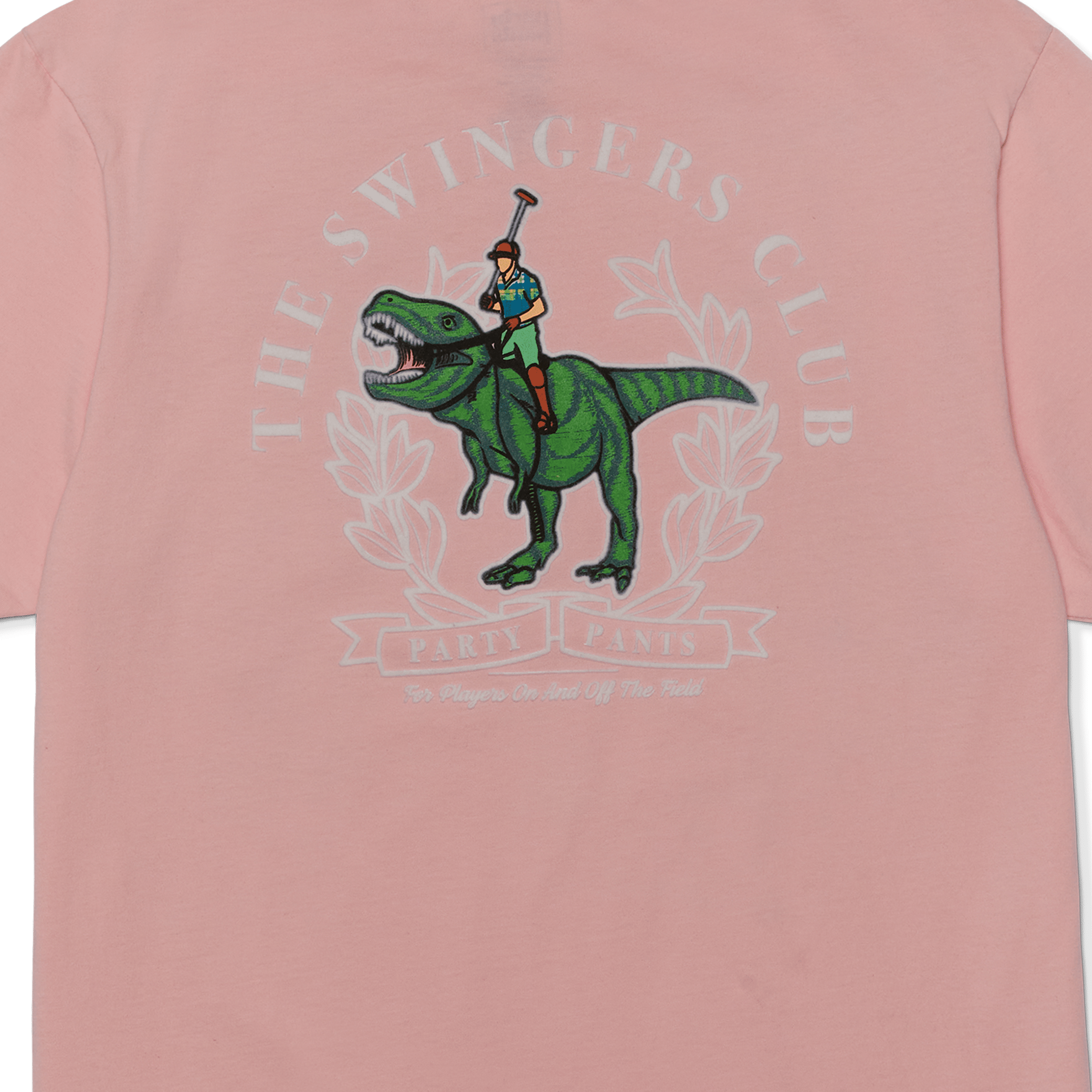 SWINGERS REX T-SHIRT - PINK TEE PARTY PANTS
