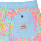 DINO MUNCHIES PARTY STARTER SHORT - LIGHT BLUE PRINTED SHORTS PARTY PANTS 