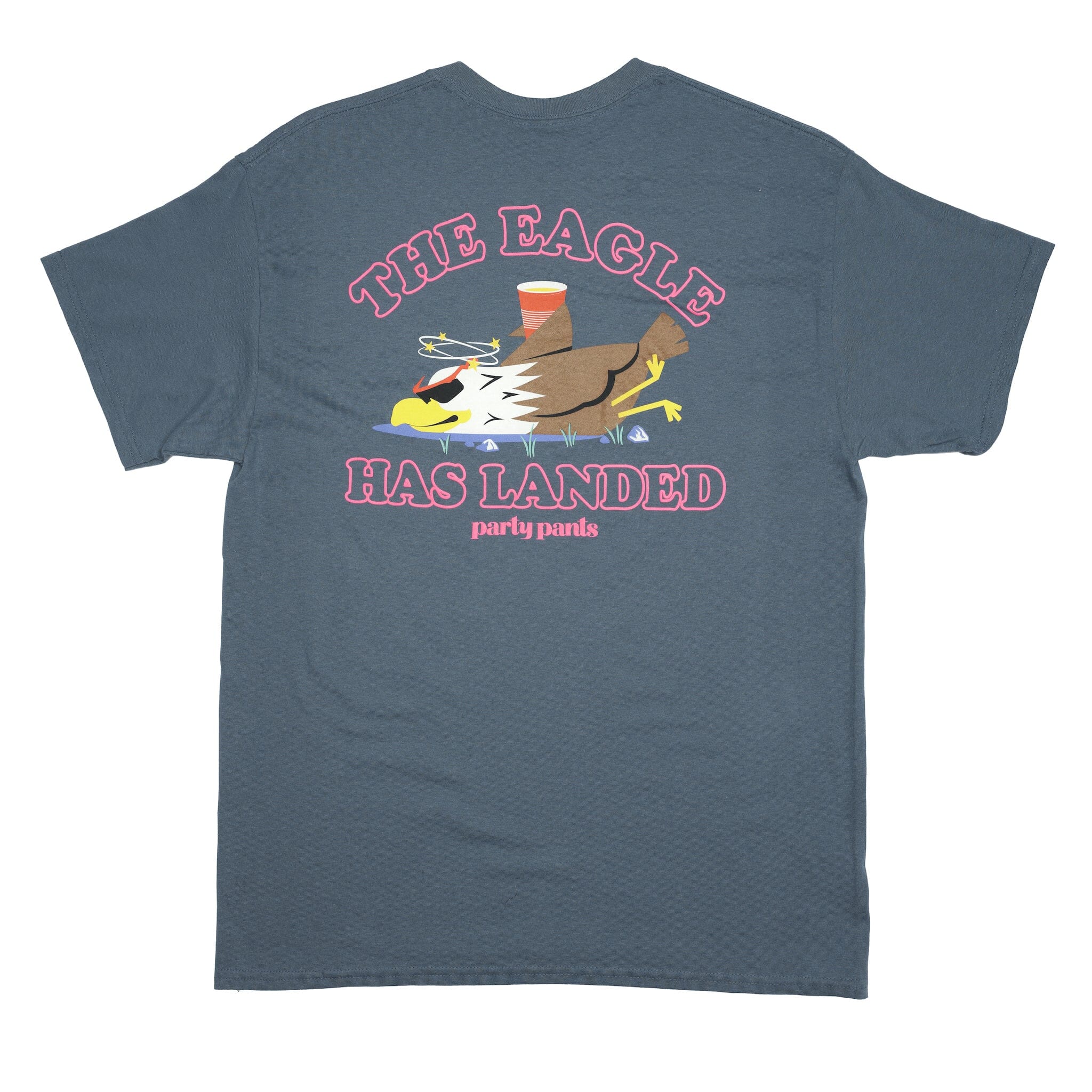 EAGLE HAS LANDED SHORT SLEEVE TEE TEE PARTY PANTS
