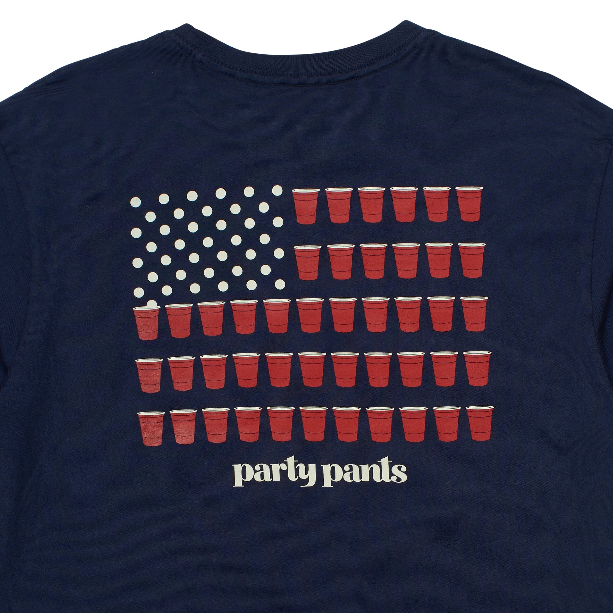 RED, WHITE & BOOZE TEE - NAVY TEE PARTY PANTS 