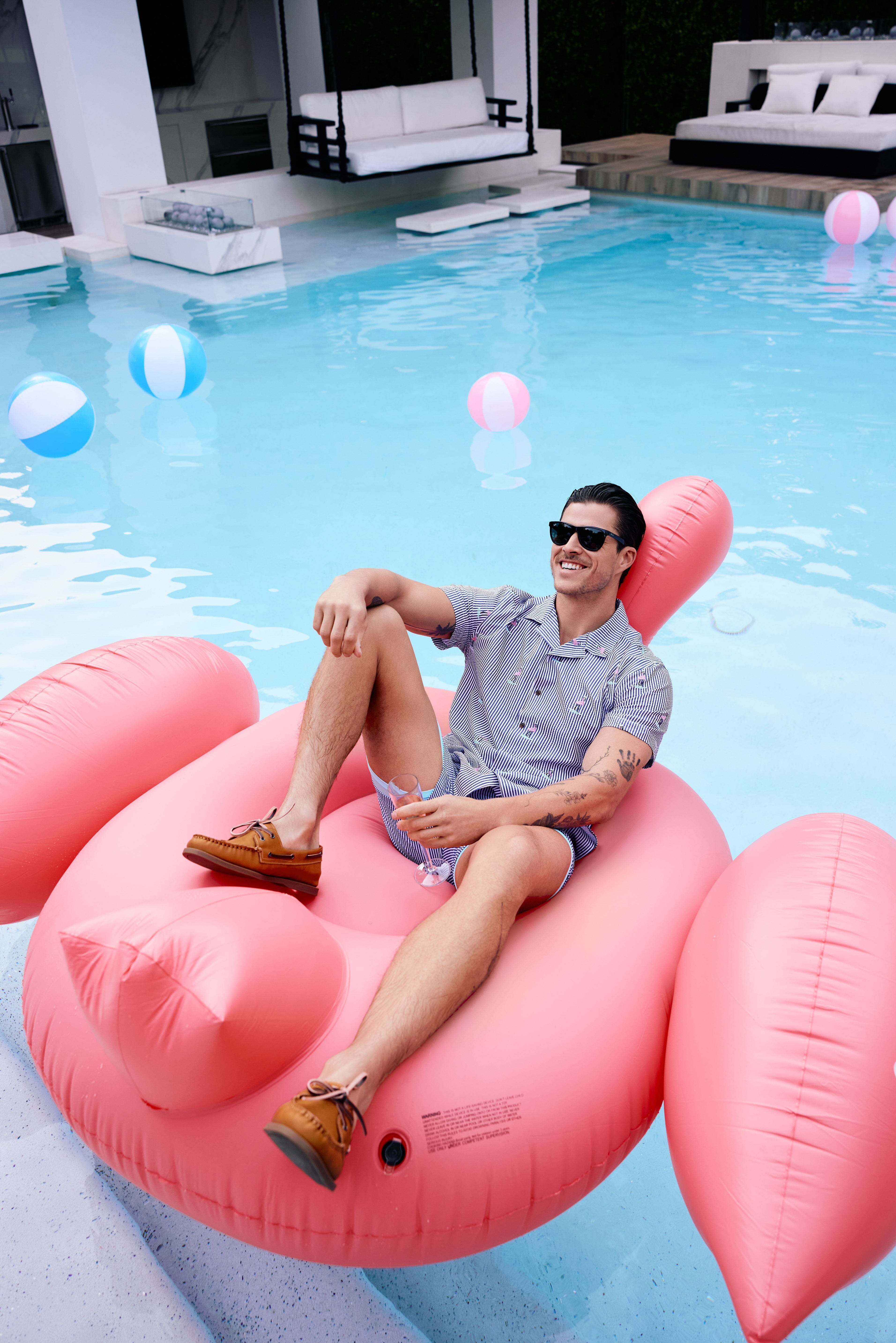 Mingo Weekender Indigo Happy Hour Shirt HAPPY HOUR SHIRT PARTY PANTS 