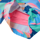 W-T-Floral Light Blue Boys Swim BOYS PARTY SHORT PARTY PANTS 