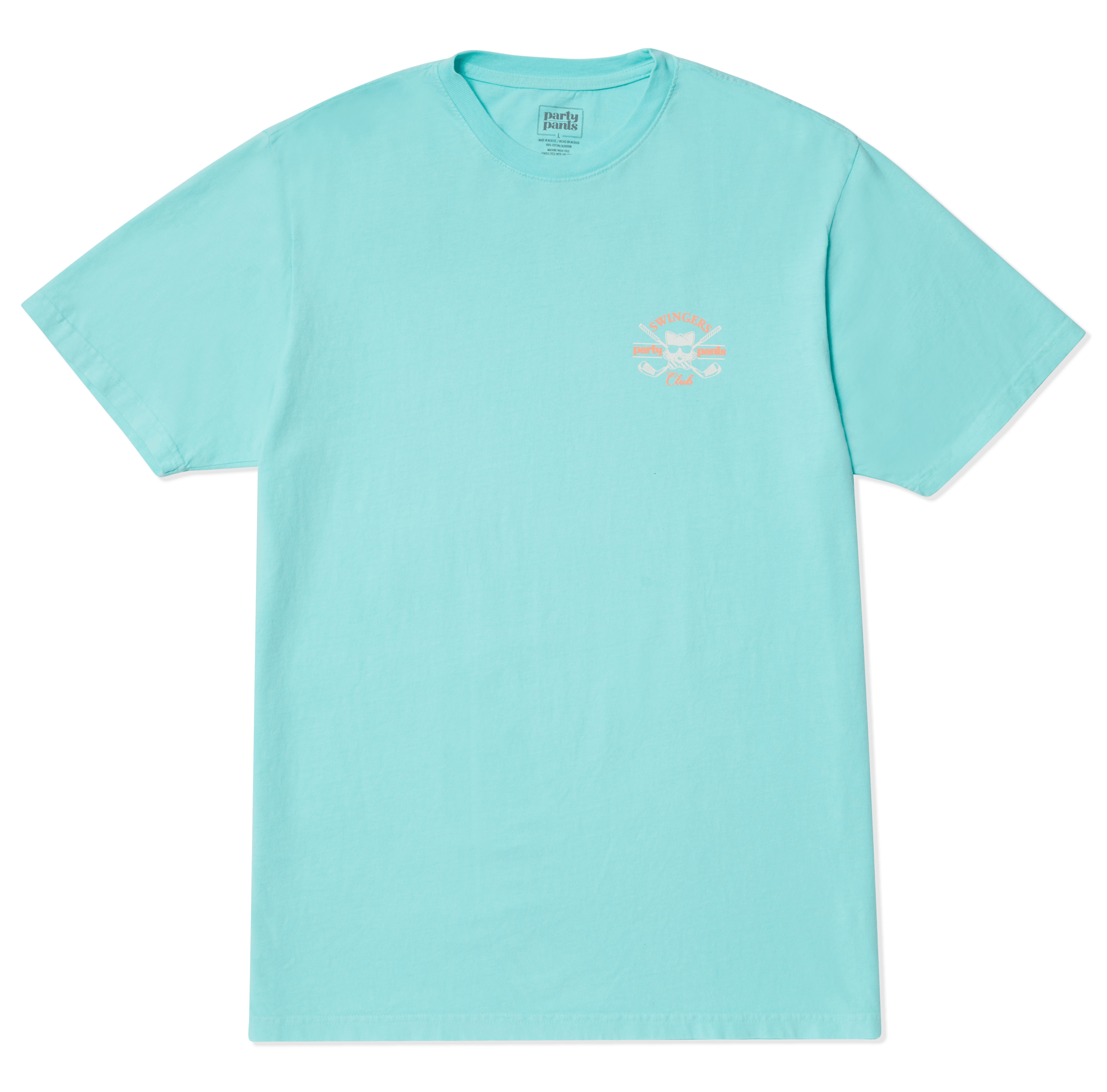 19TH HOLE T-SHIRT - MINT TEE PARTY PANTS 