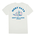 Mobys Fill White T-Shirt TEES PARTY PANTS 