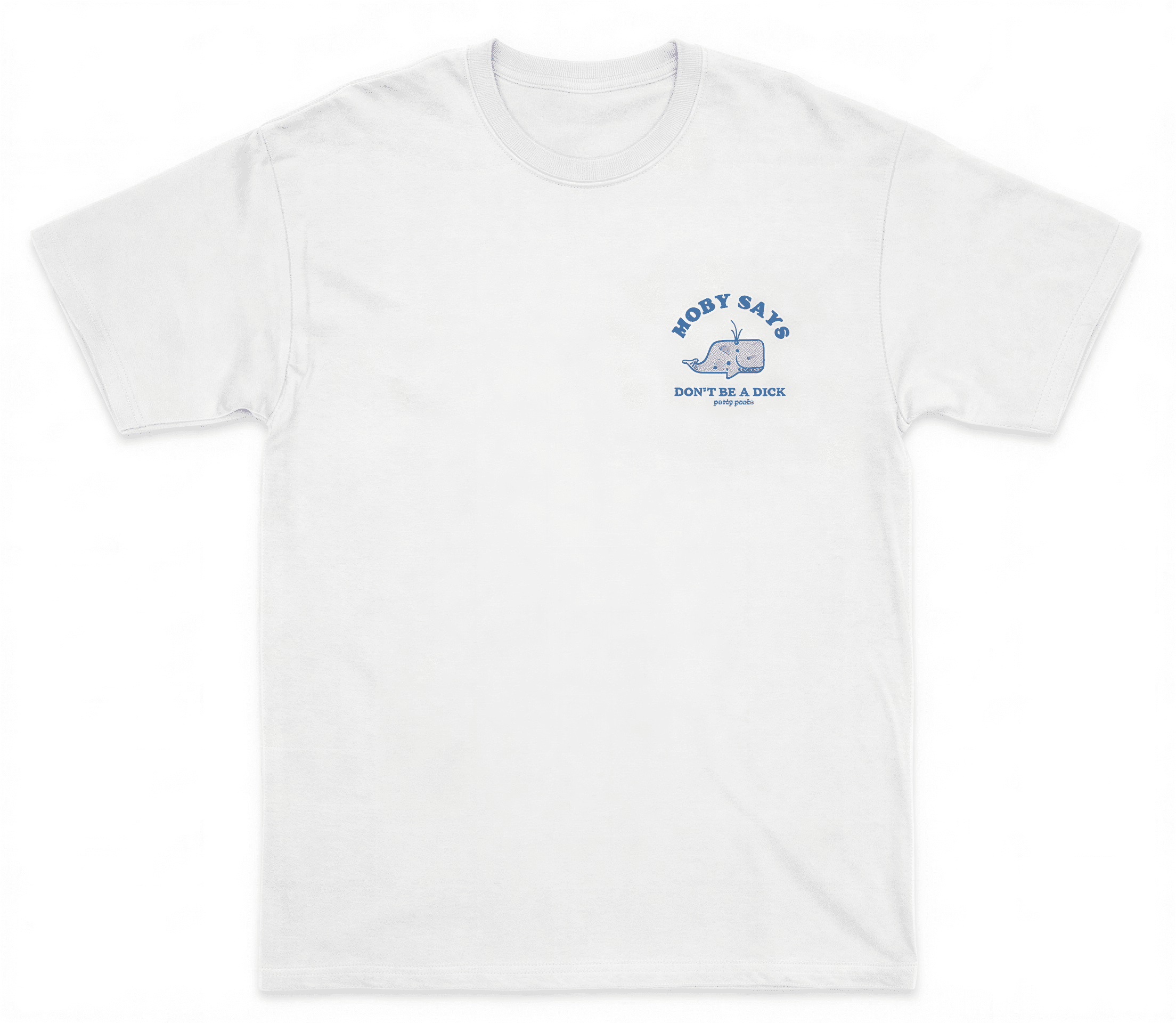 Mobys Fill White T-Shirt TEES PARTY PANTS 