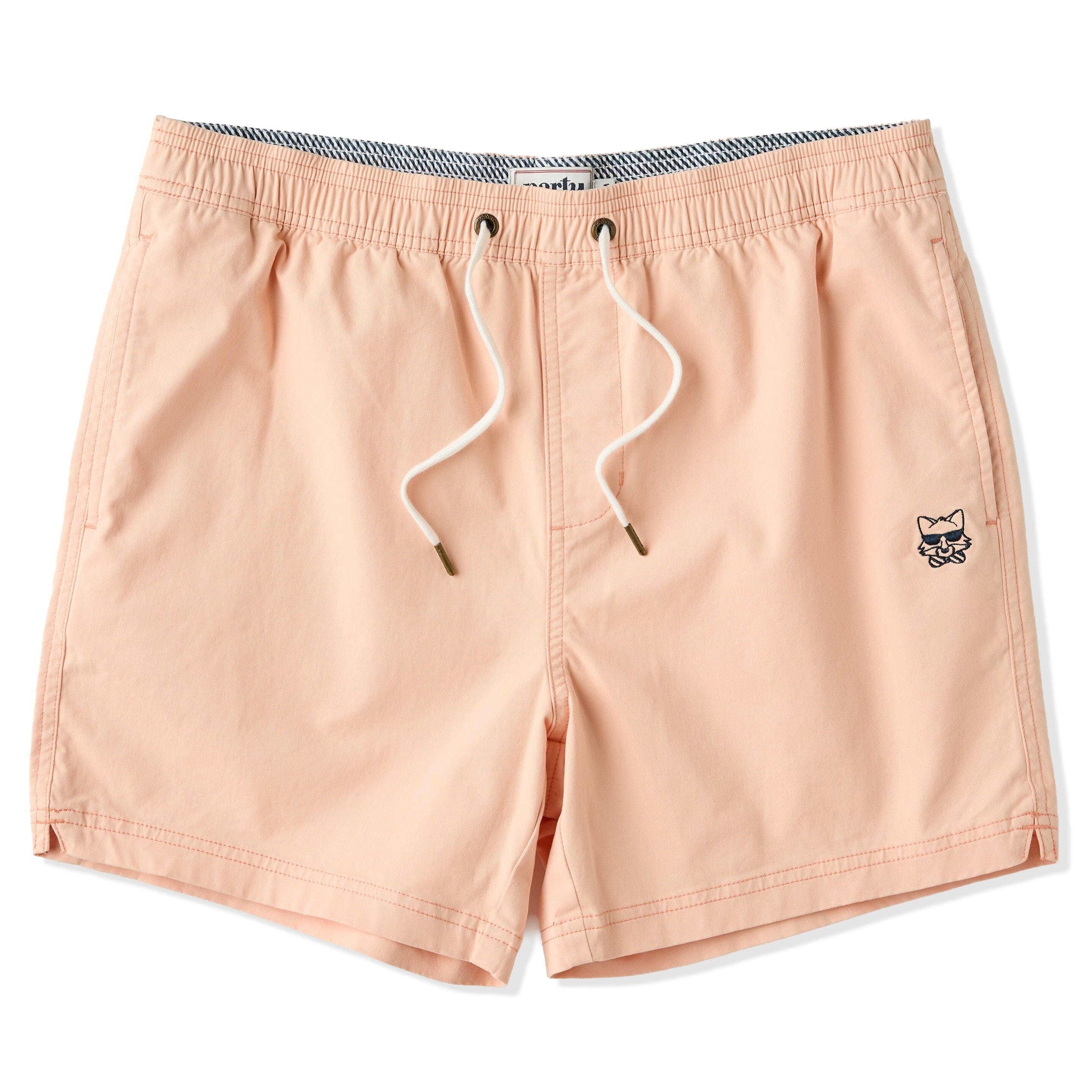 Men's All Day Twill Pastel Coral Walkshorts | Party Pants