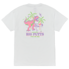 BIG PUTT T-SHIRT - WHITE TEE PARTY PANTS 