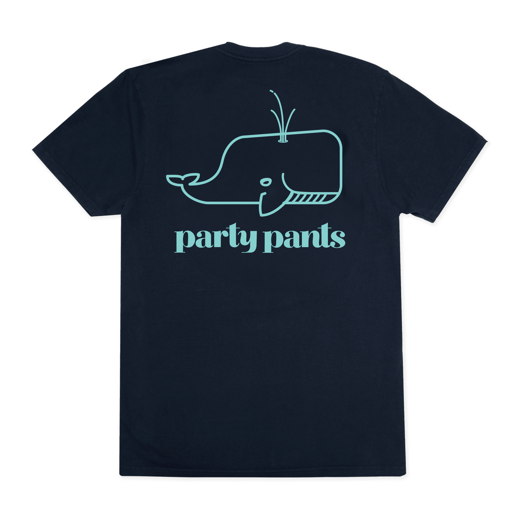 Whale Navy Blue Boys T-Shirt BOYS TEES PARTY PANTS 