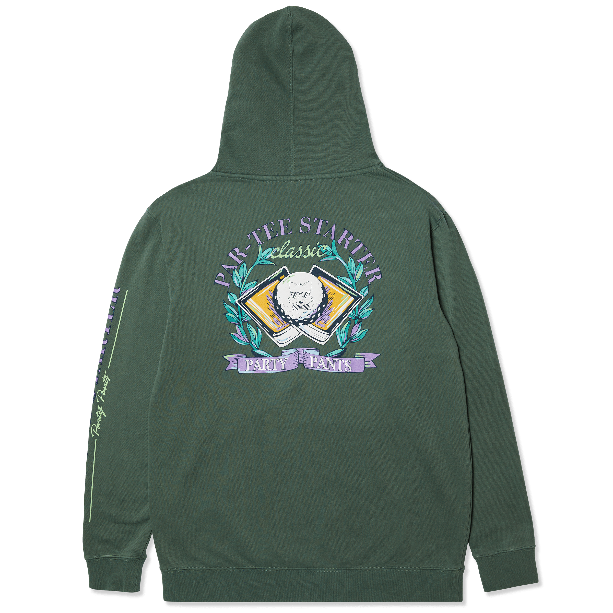 COUNTRY CLUB HOODIE - GREEN HOODIE PARTY PANTS 