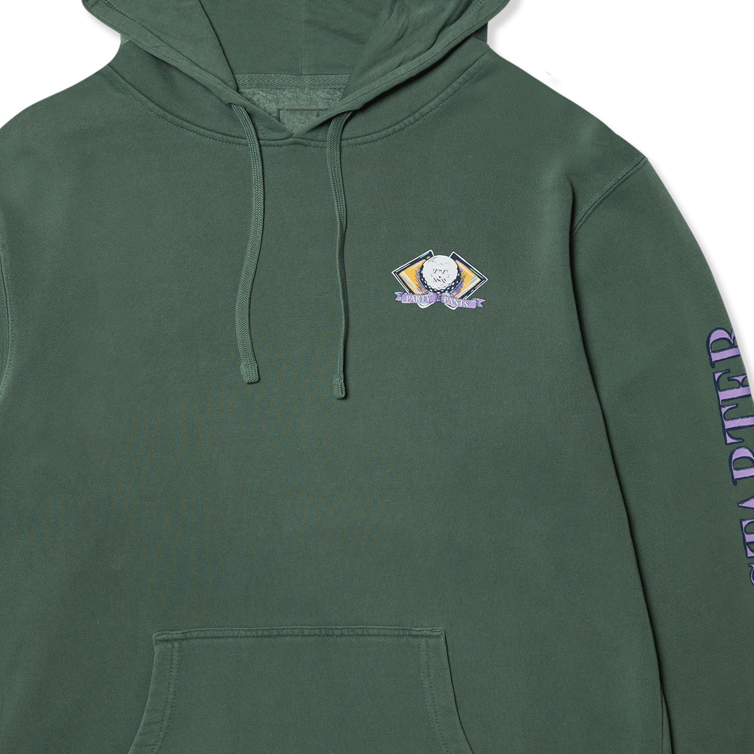 COUNTRY CLUB HOODIE - GREEN HOODIE PARTY PANTS 