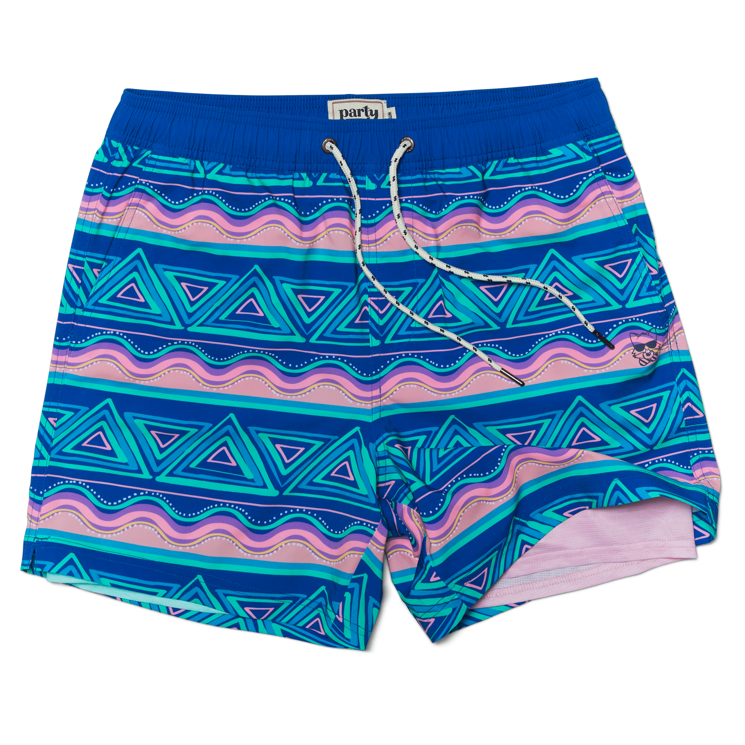 Men's Compression Shorts | Striped Pattern – Party Pants