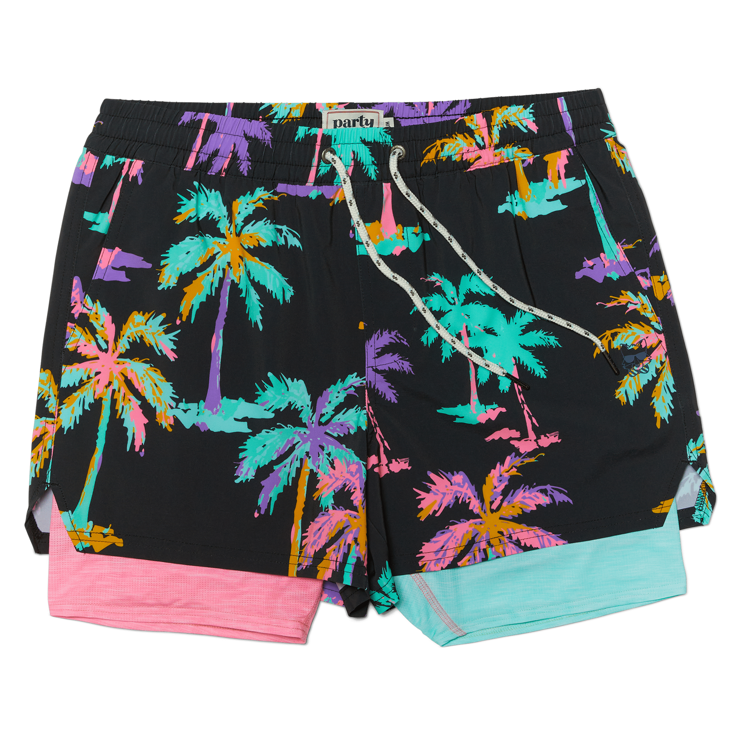 Men's Compression Shorts | Palm Tree Pattern – Party Pants