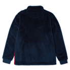 OTTO 1/4 ZIP FLEECE PULLOVER - NAVY FLEECE TOPS PARTY PANTS 
