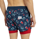 KEG TOSS 4" SPORT MODE SHORT - NAVY 4" SPORT MODE SHORTS PARTY PANTS 