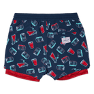 KEG TOSS 4" SPORT MODE SHORT - NAVY 4" SPORT MODE SHORTS PARTY PANTS 