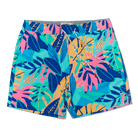 KENNEDY FLORAL PARTY STARTER SHORT - ARUBA BLUE PARTY STARTER SHORTS PARTY PANTS 