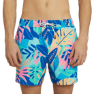 KENNEDY FLORAL PARTY STARTER SHORT - ARUBA BLUE PARTY STARTER SHORTS PARTY PANTS 