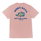 MOBY SAYS 2.0 T-SHIRT - PINK TEE PARTY PANTS 