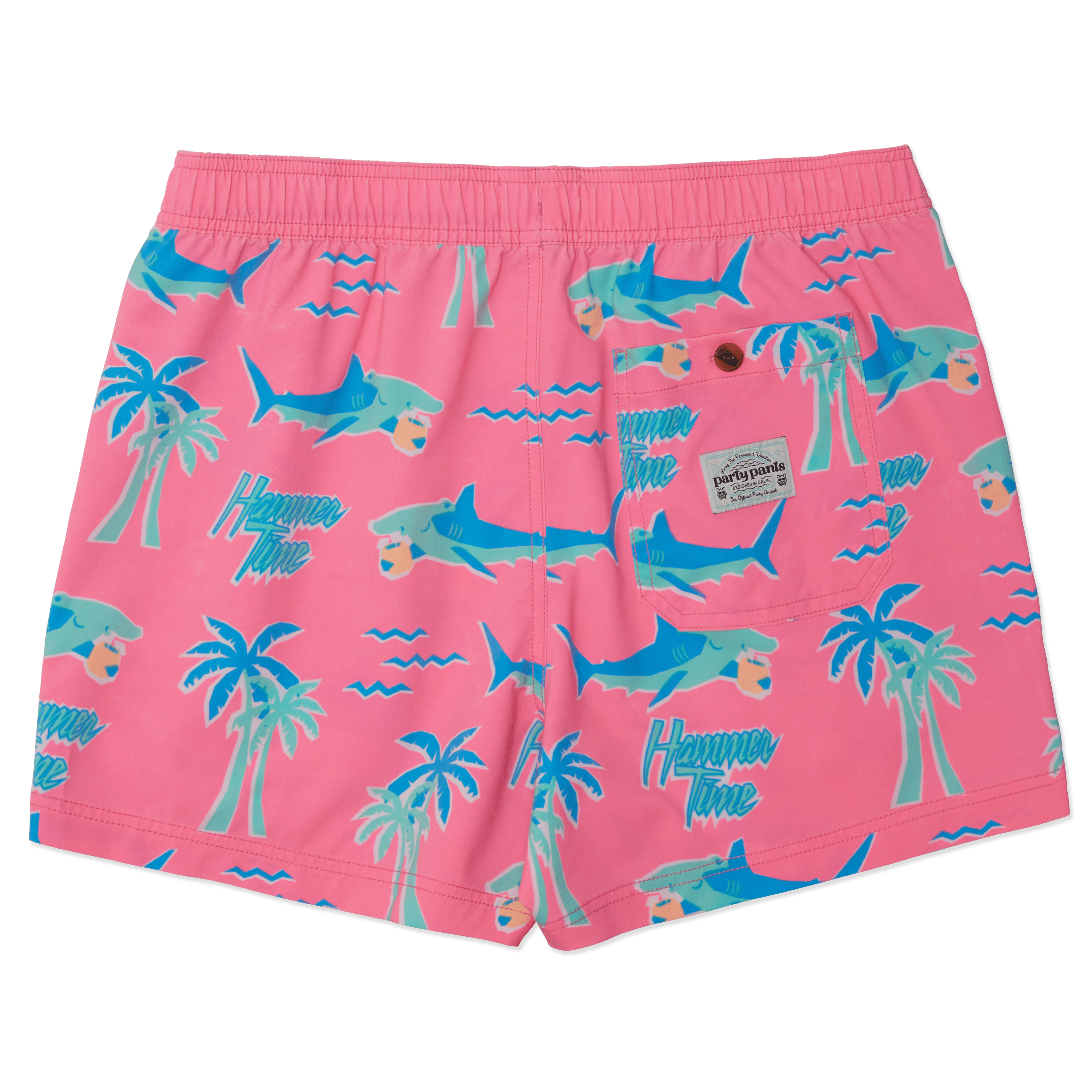 5" Hammertime Pink Party Starter Short PARTY STARTER SHORT PARTY PANTS 