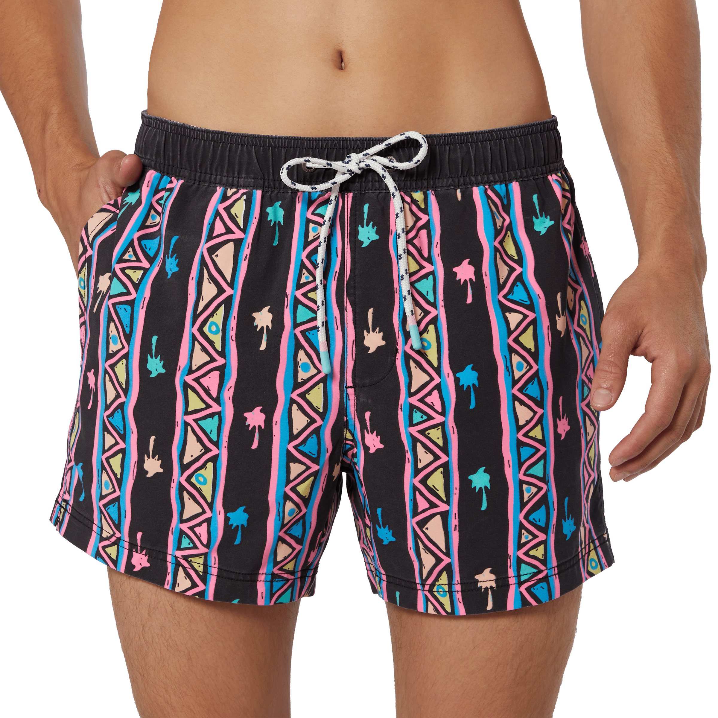 Upward Palm Black Party Starter Short Party Starter Short PARTY PANTS 