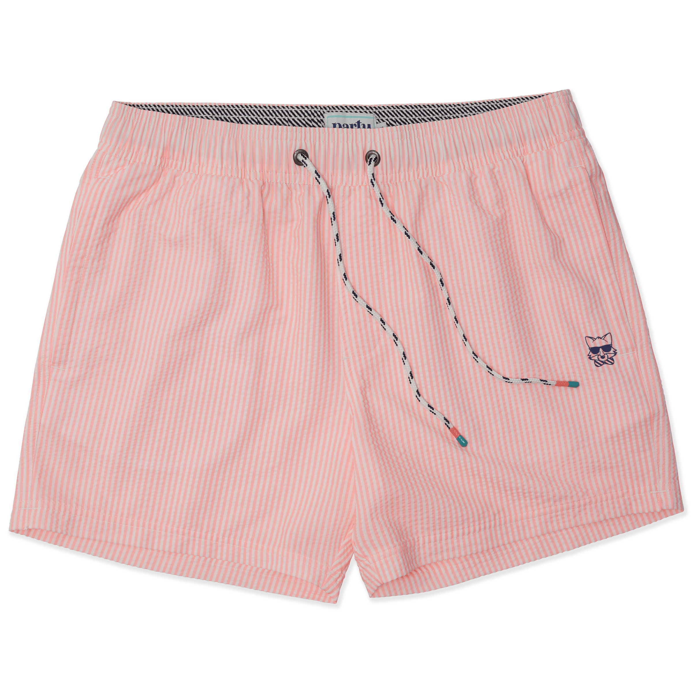 Chapter Seersucker Coral Party Starter Short Party Starter Short PARTY PANTS 