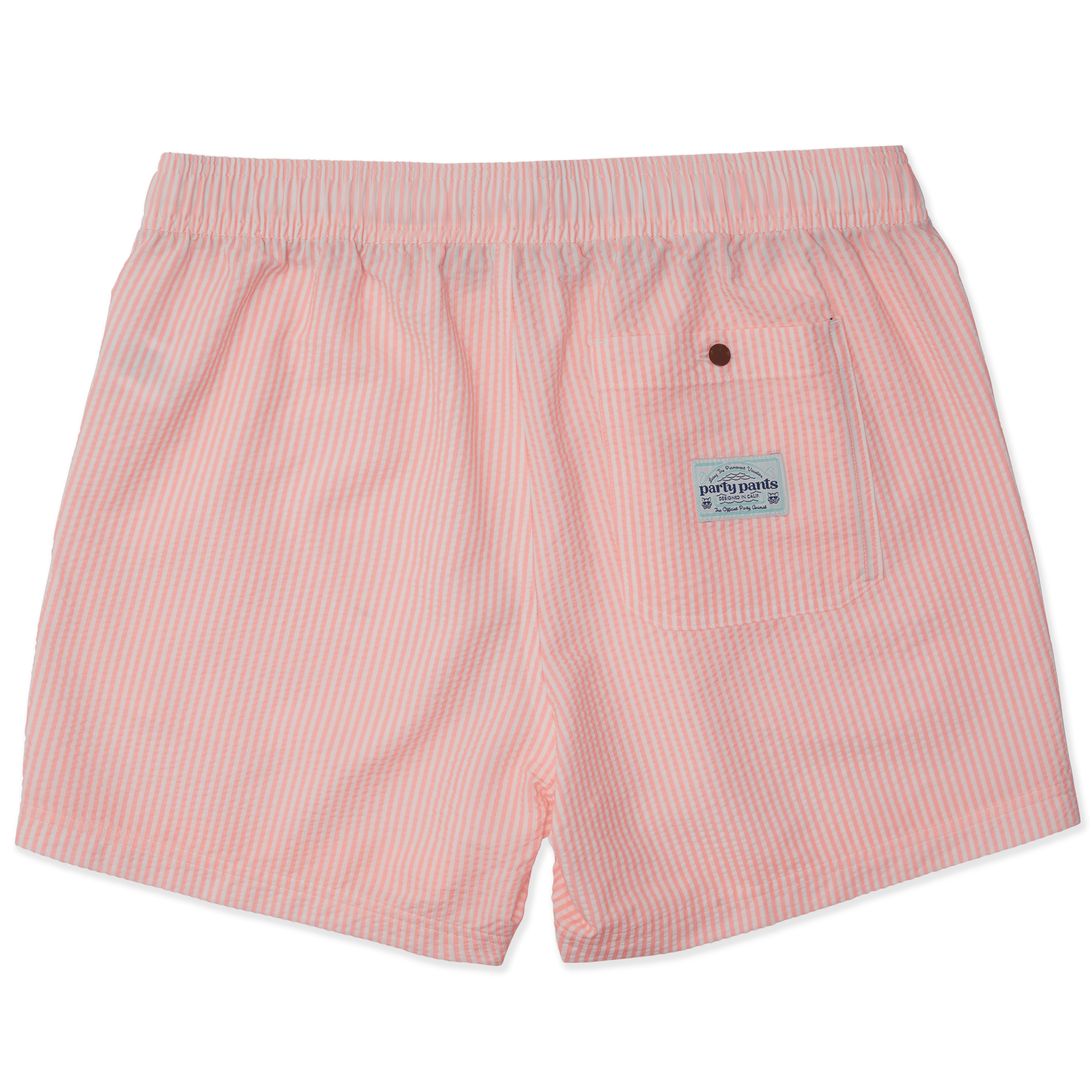 Chapter Seersucker Coral Party Starter Short Party Starter Short PARTY PANTS 