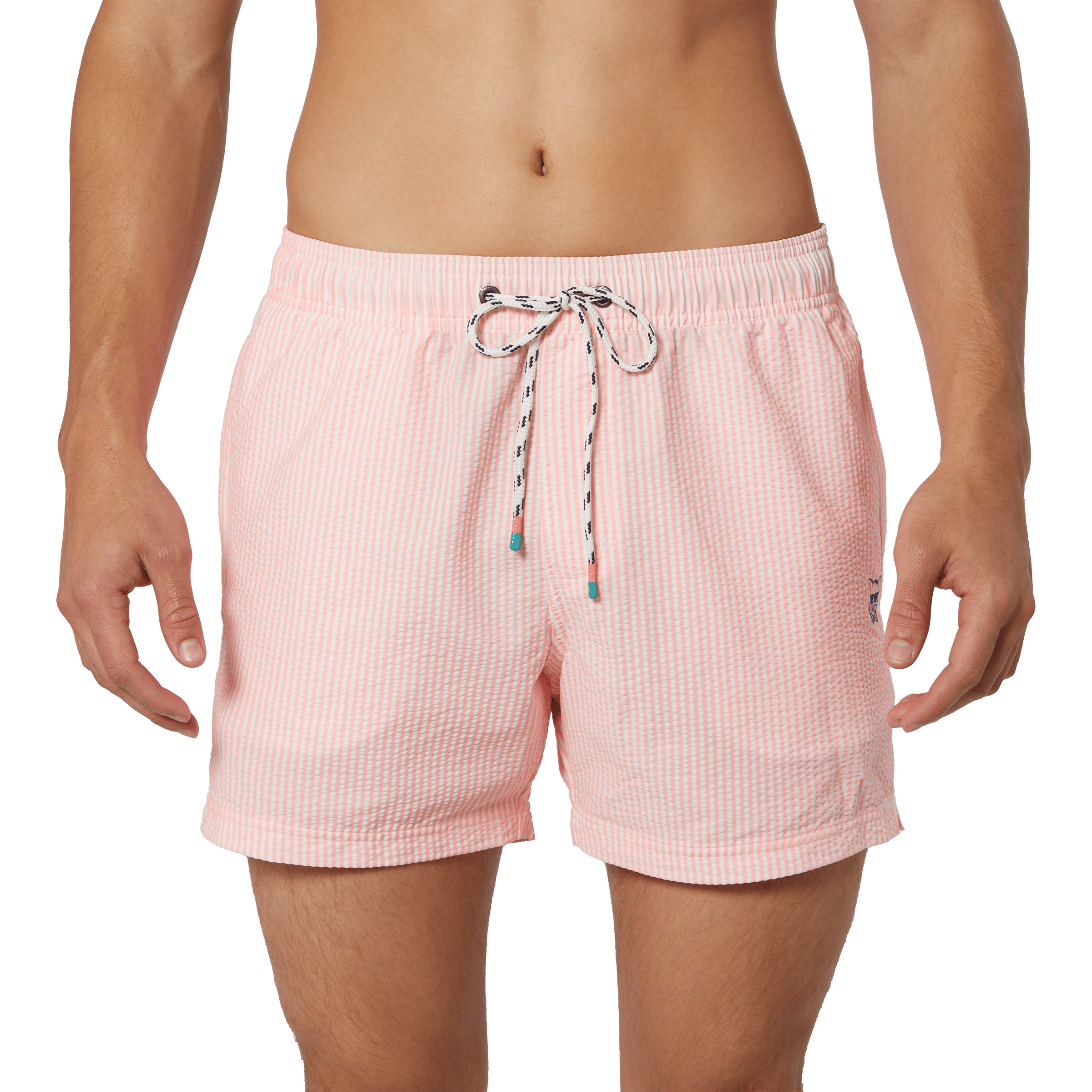 Chapter Seersucker Coral Party Starter Short Party Starter Short PARTY PANTS 