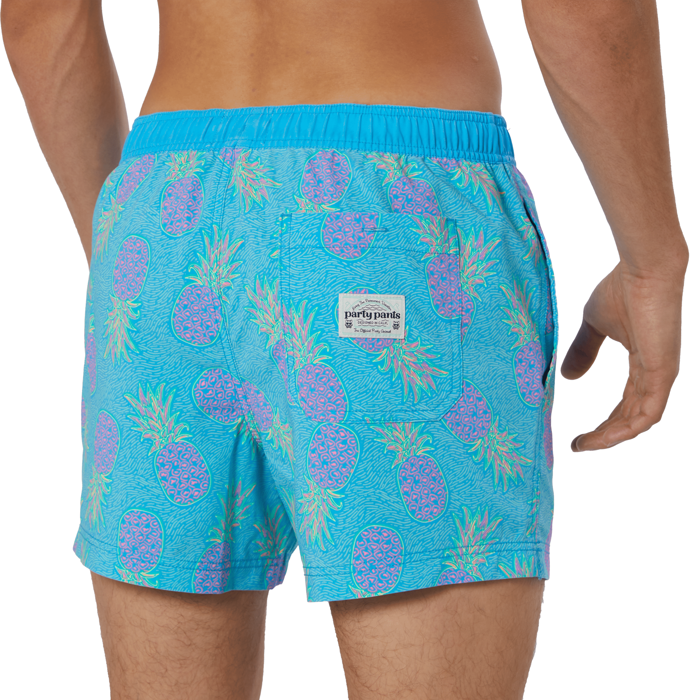 Staycation Blue Party Starter Short Party Starter Short PARTY PANTS 