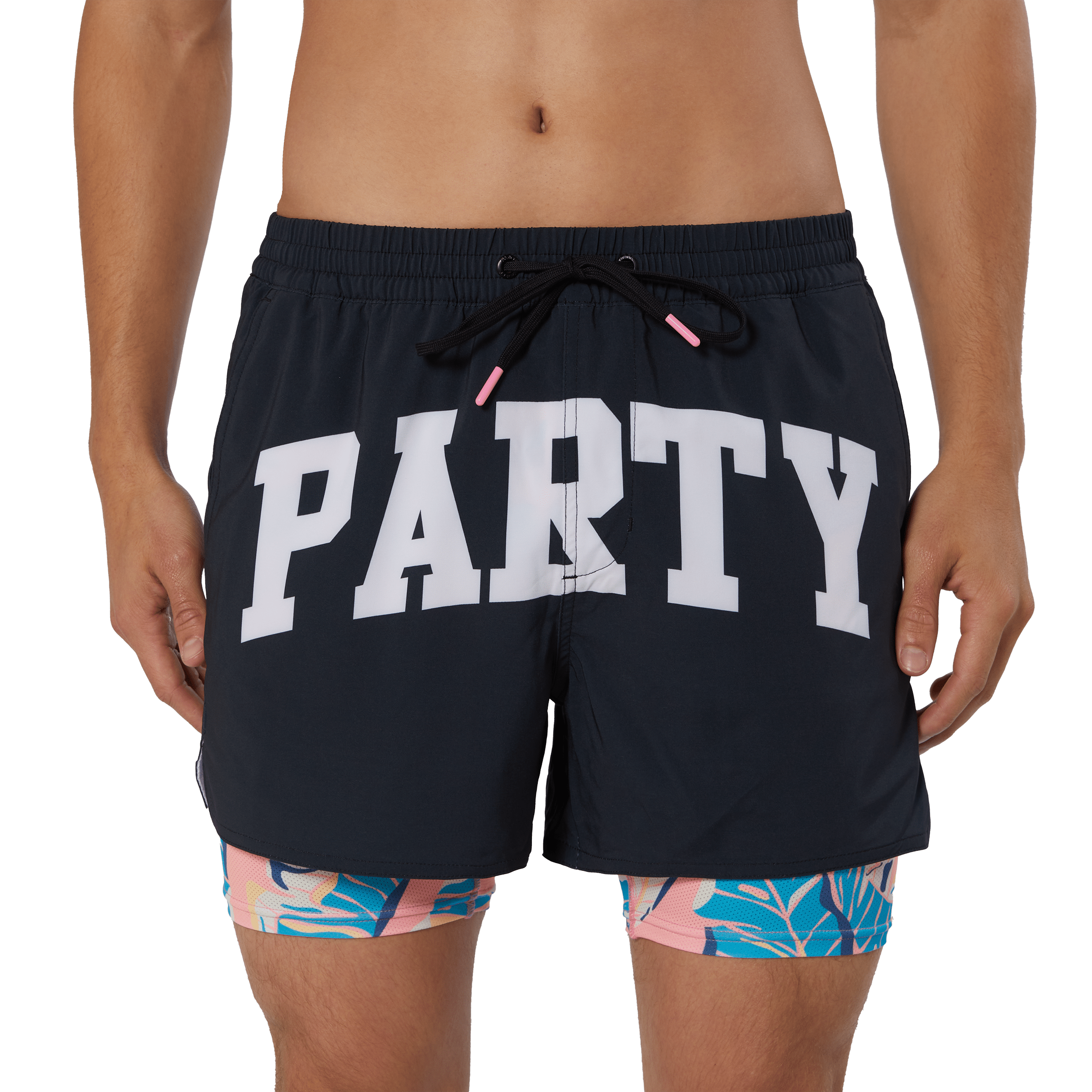 Party Boy Black 4" Game Changer Short 4" Game Changer Short PARTY PANTS 