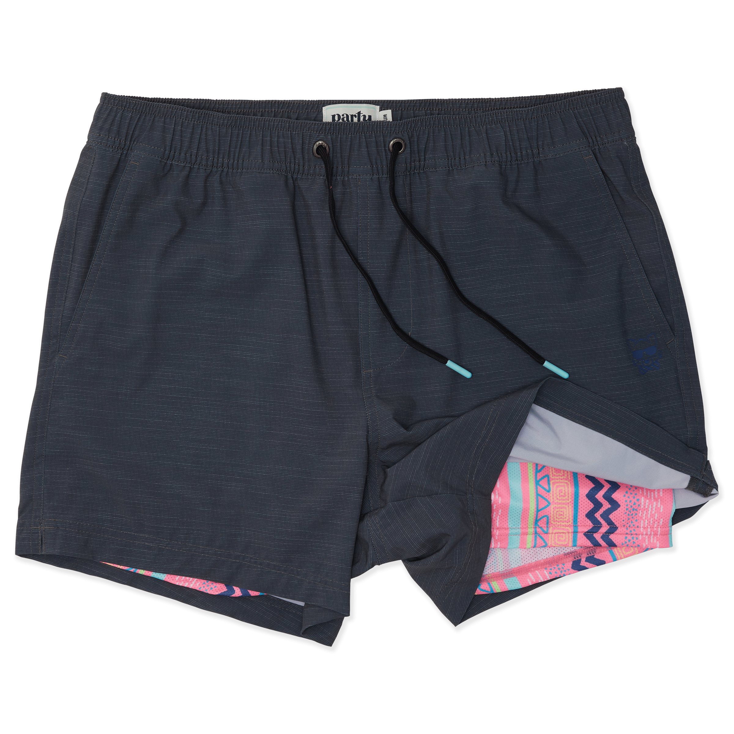 Solid Charcoal 5" Game Changer Short 5" Game Changer Short PARTY PANTS 