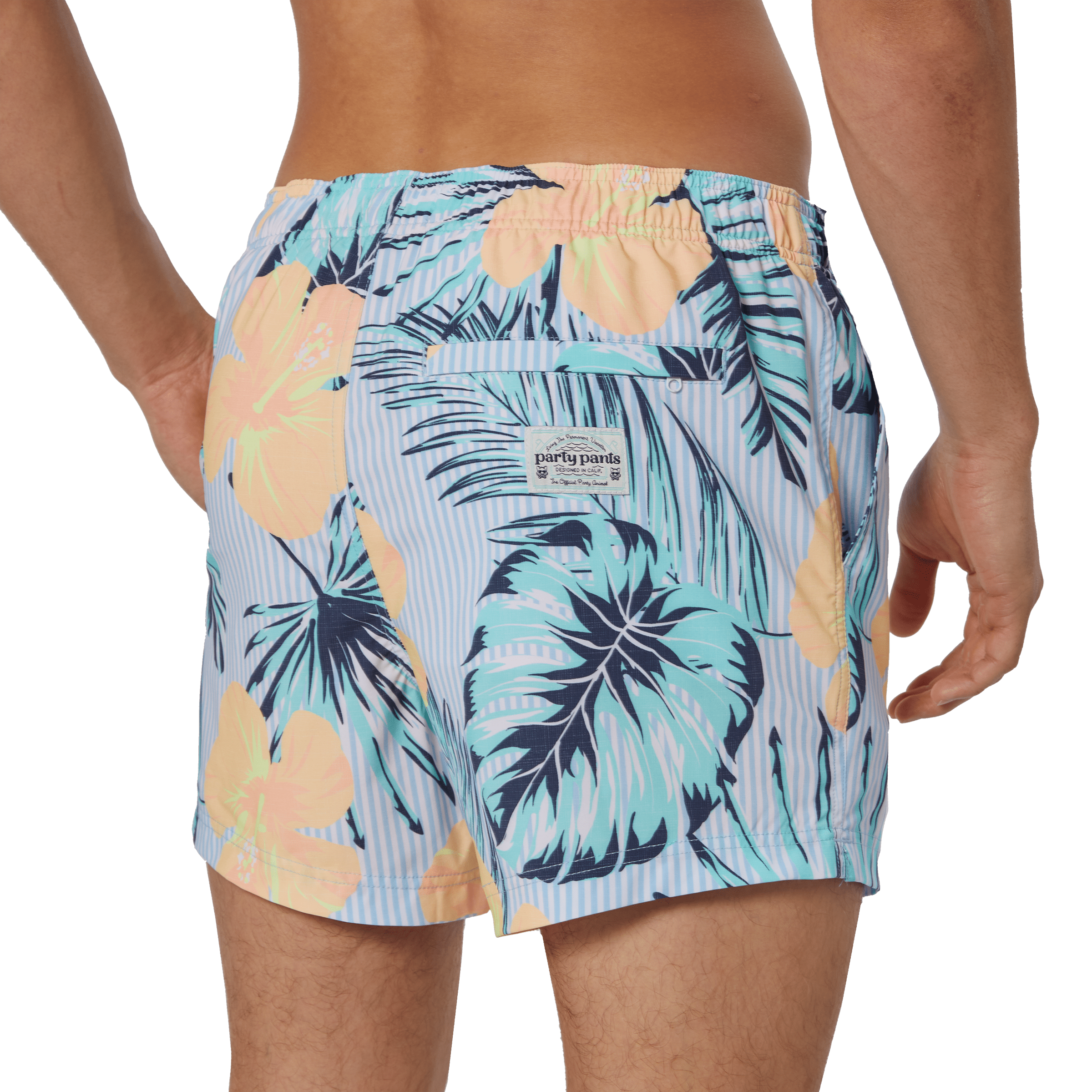 Vert Vibes Blue 5" Game Changer Short 5" Game Changer Short PARTY PANTS 