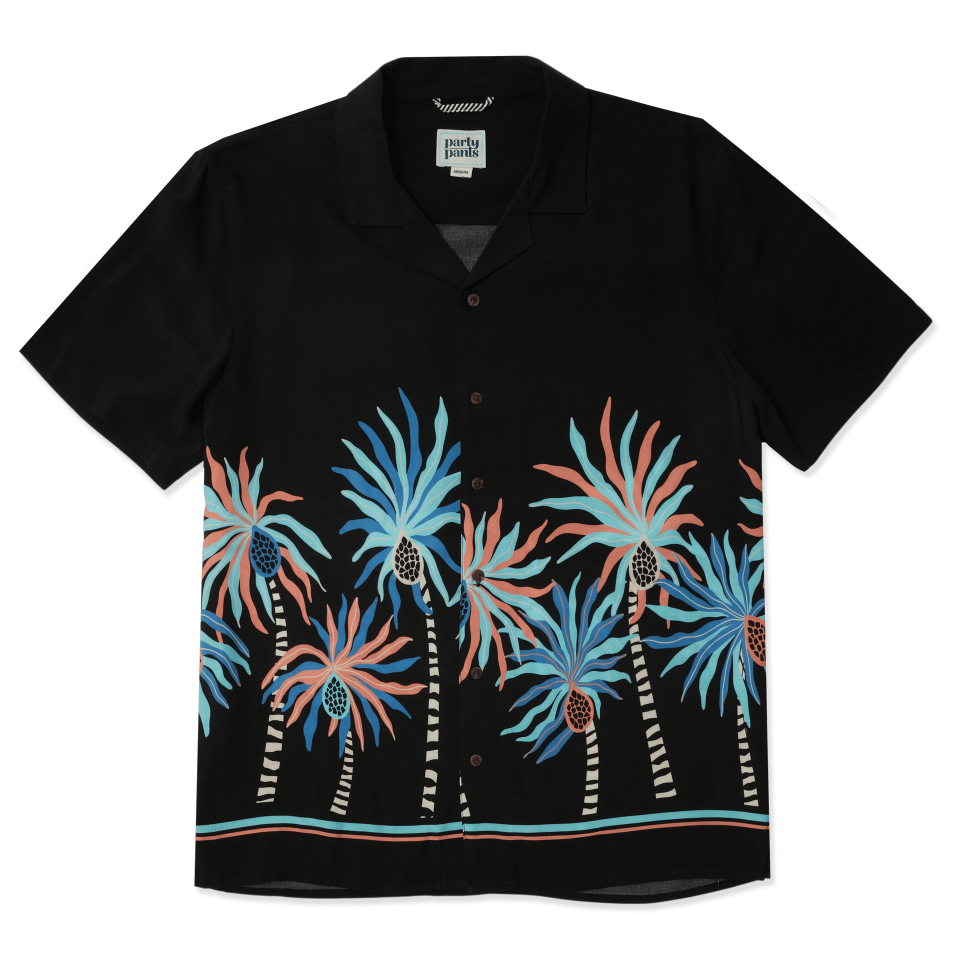 トップス WIND AND SEA Palm Tree S/S Shirt Black Palm Tree S/S Shirt – WIND AND SEA