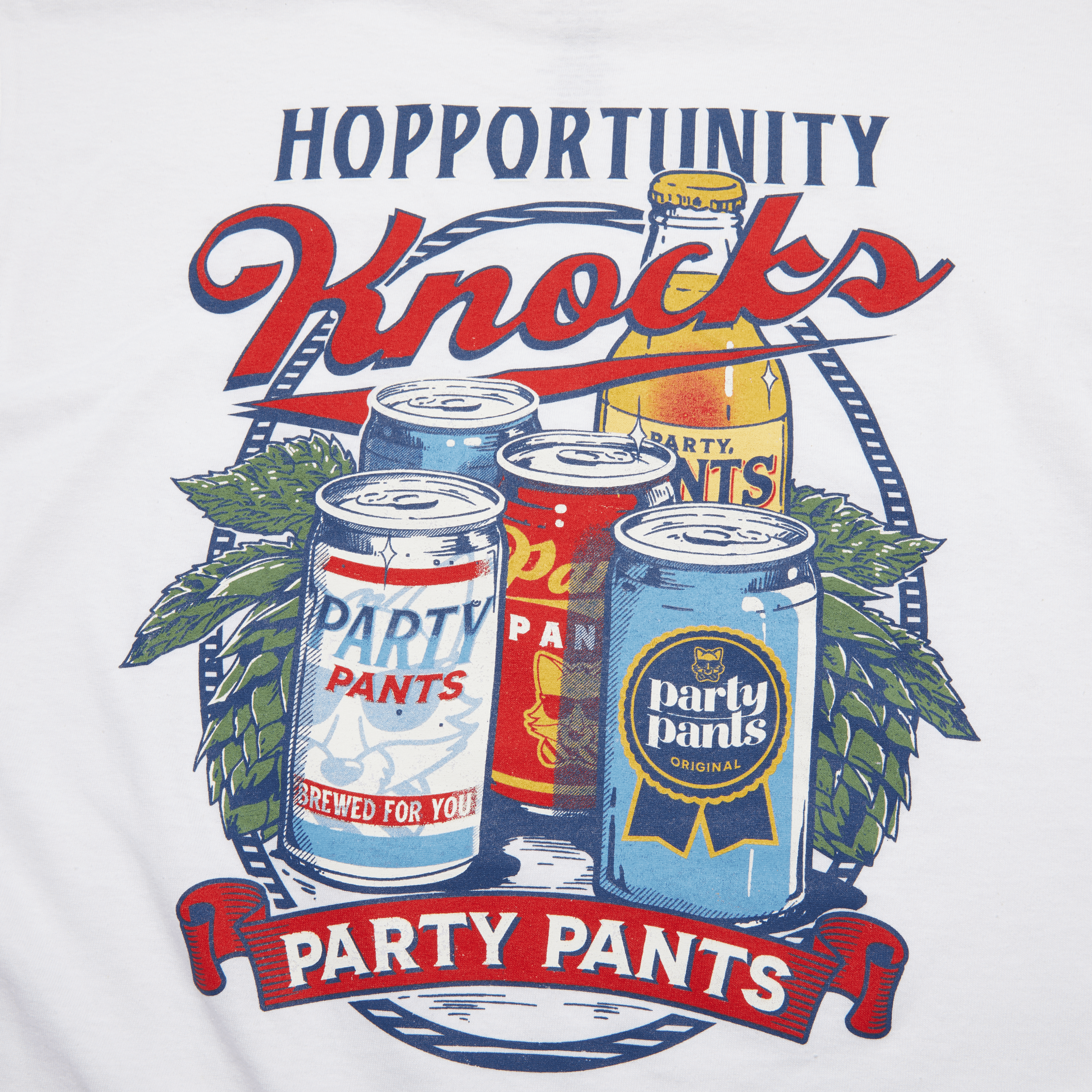 Hopportunity White T-Shirt Tees PARTY PANTS 