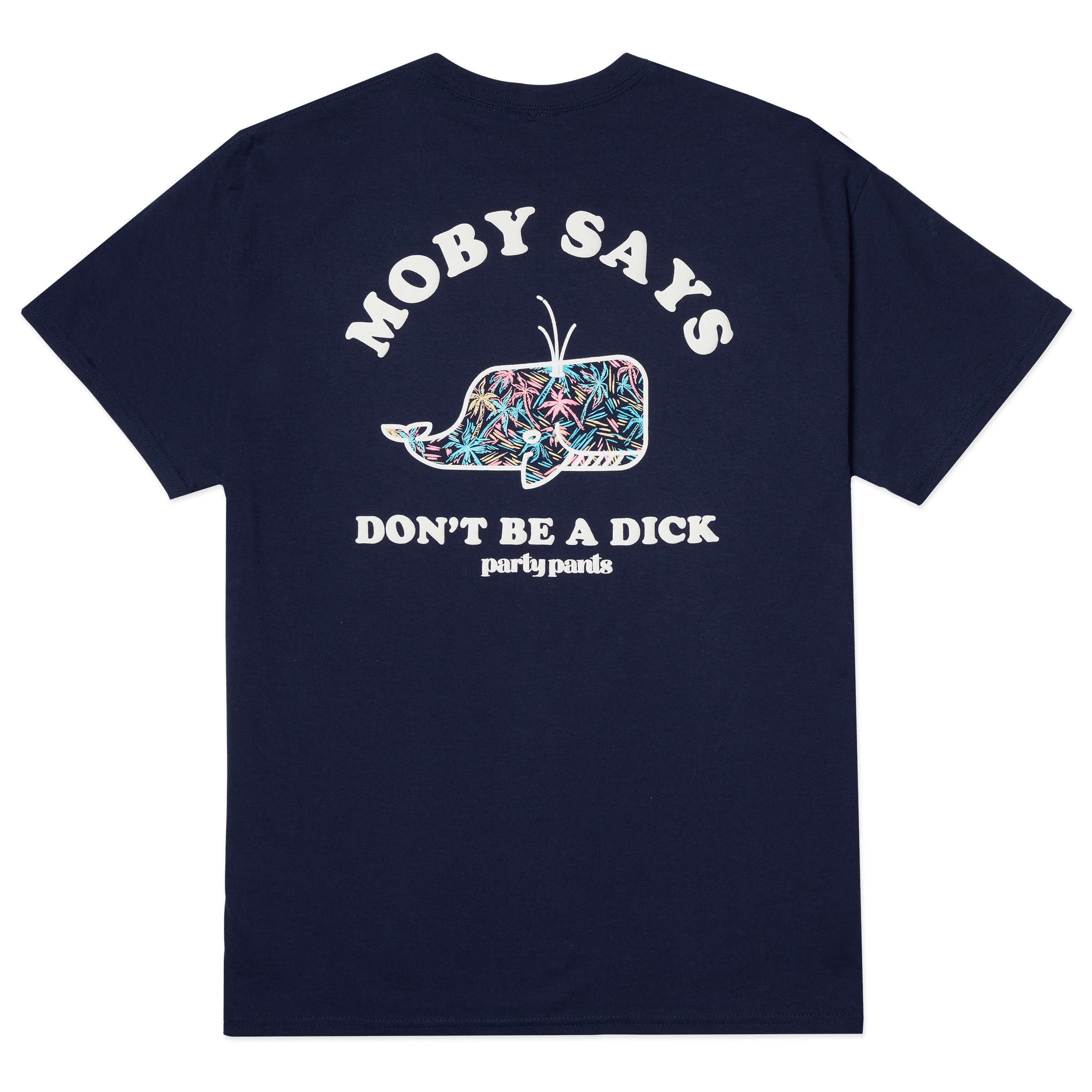 Moby Fills Navy T-Shirt Tees PARTY PANTS 