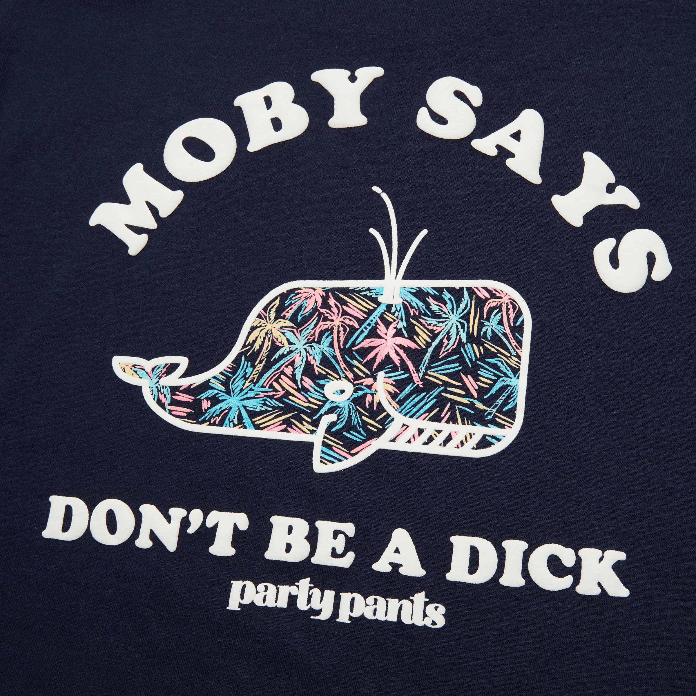 Moby Fills Navy T-Shirt Tees PARTY PANTS 