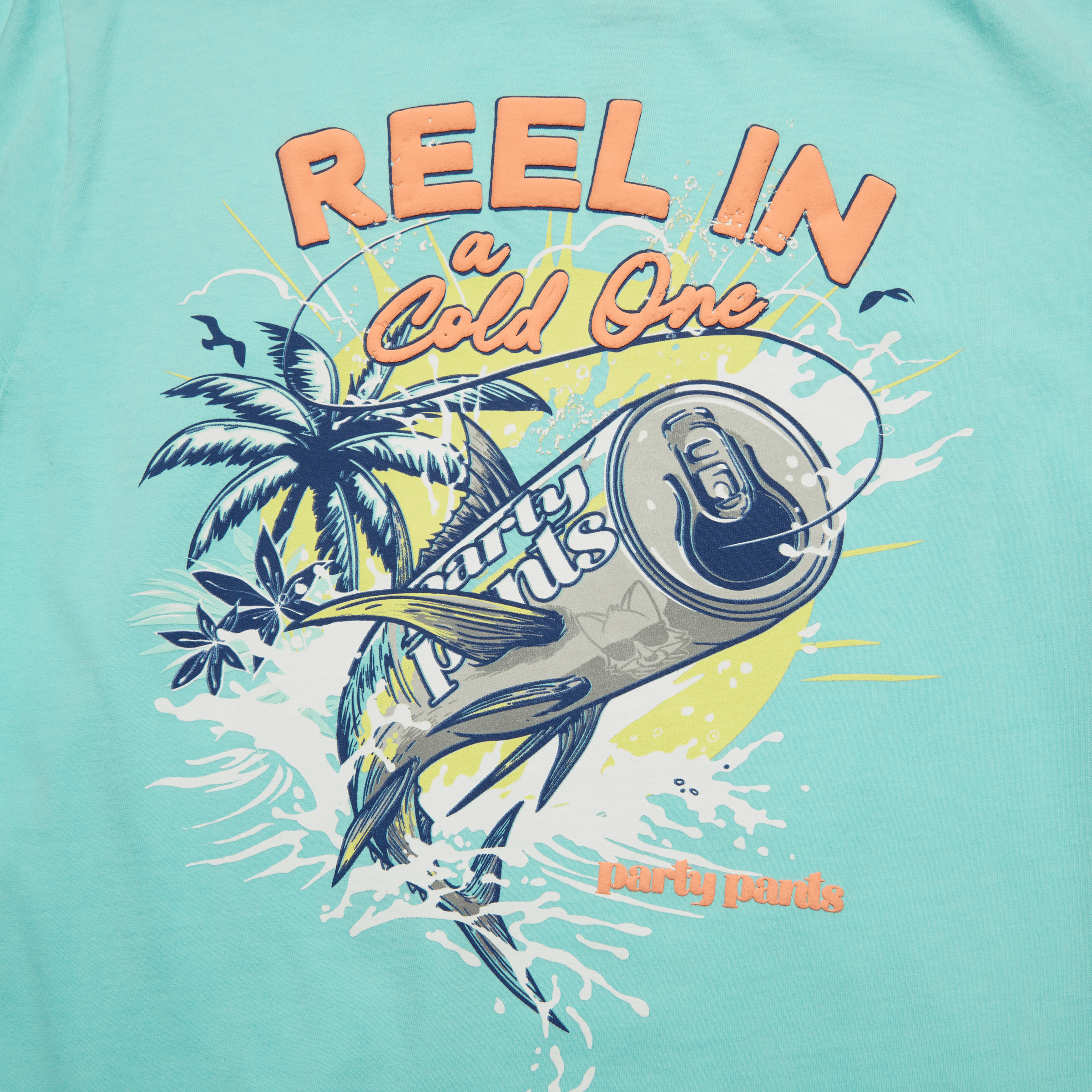 Reelin' Mint T-Shirt Tees PARTY PANTS 