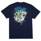 Reelin' Navy T-Shirt Tees PARTY PANTS 