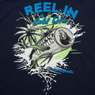 Reelin' Navy T-Shirt Tees PARTY PANTS 