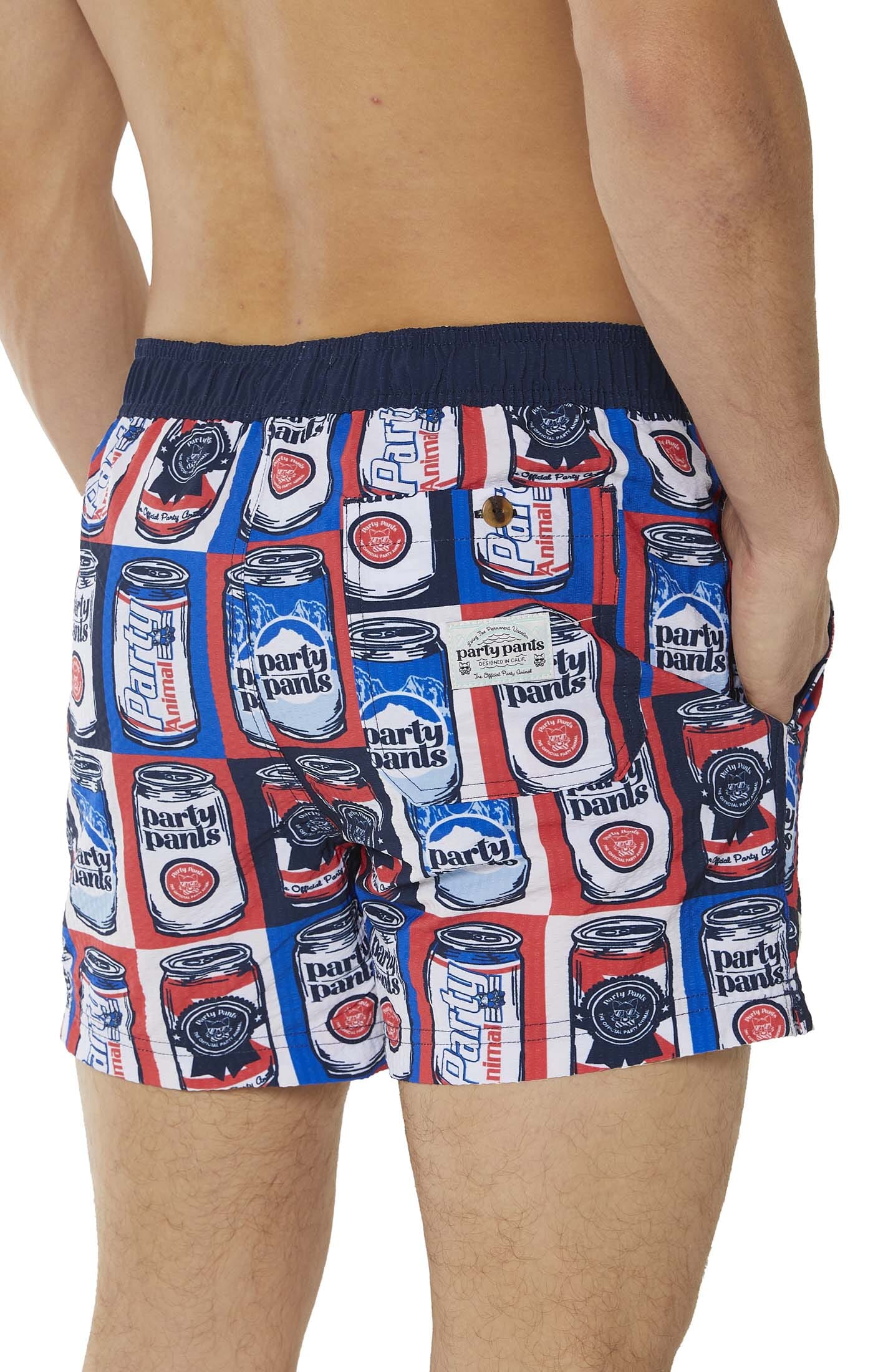 Chug Club Navy Blue Party Starter Short PARTY PANTS PARTY PANTS 