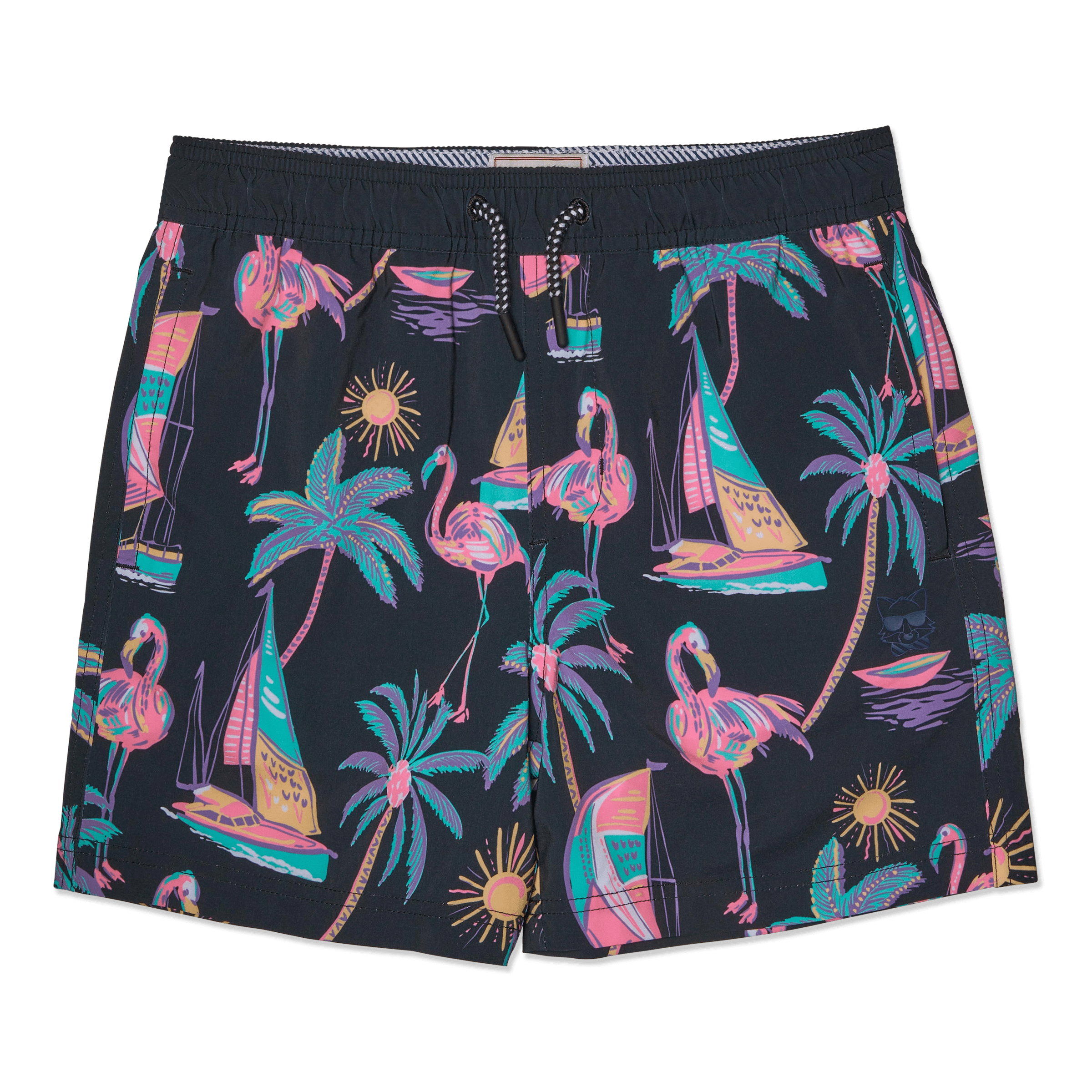 BOCA BLACK BOYS SWIM BOYS PARTY SHORT PARTY PANTS 