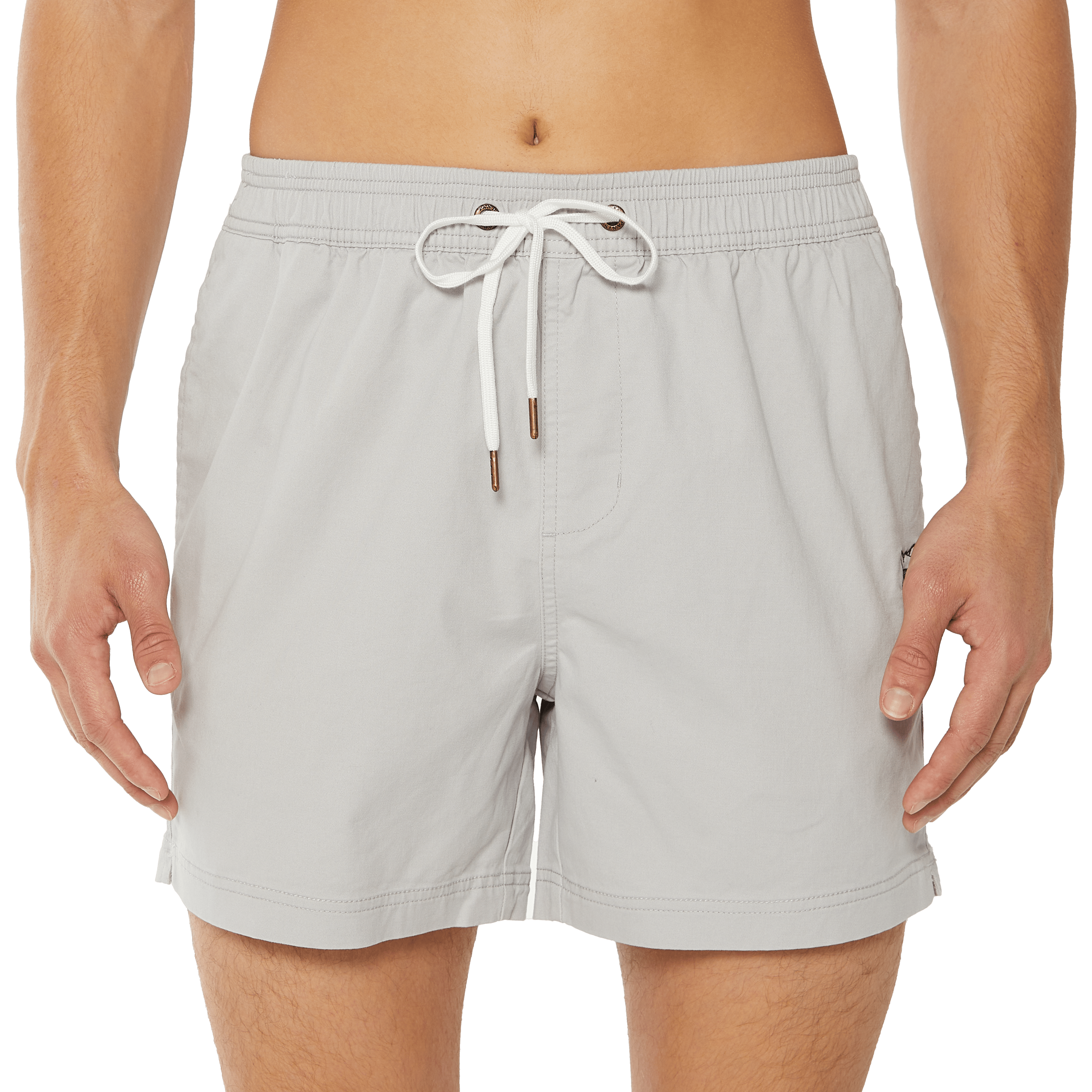 All Day Twill Light Grey Walkshorts ALL DAY WALKSHORTS PARTY PANTS 